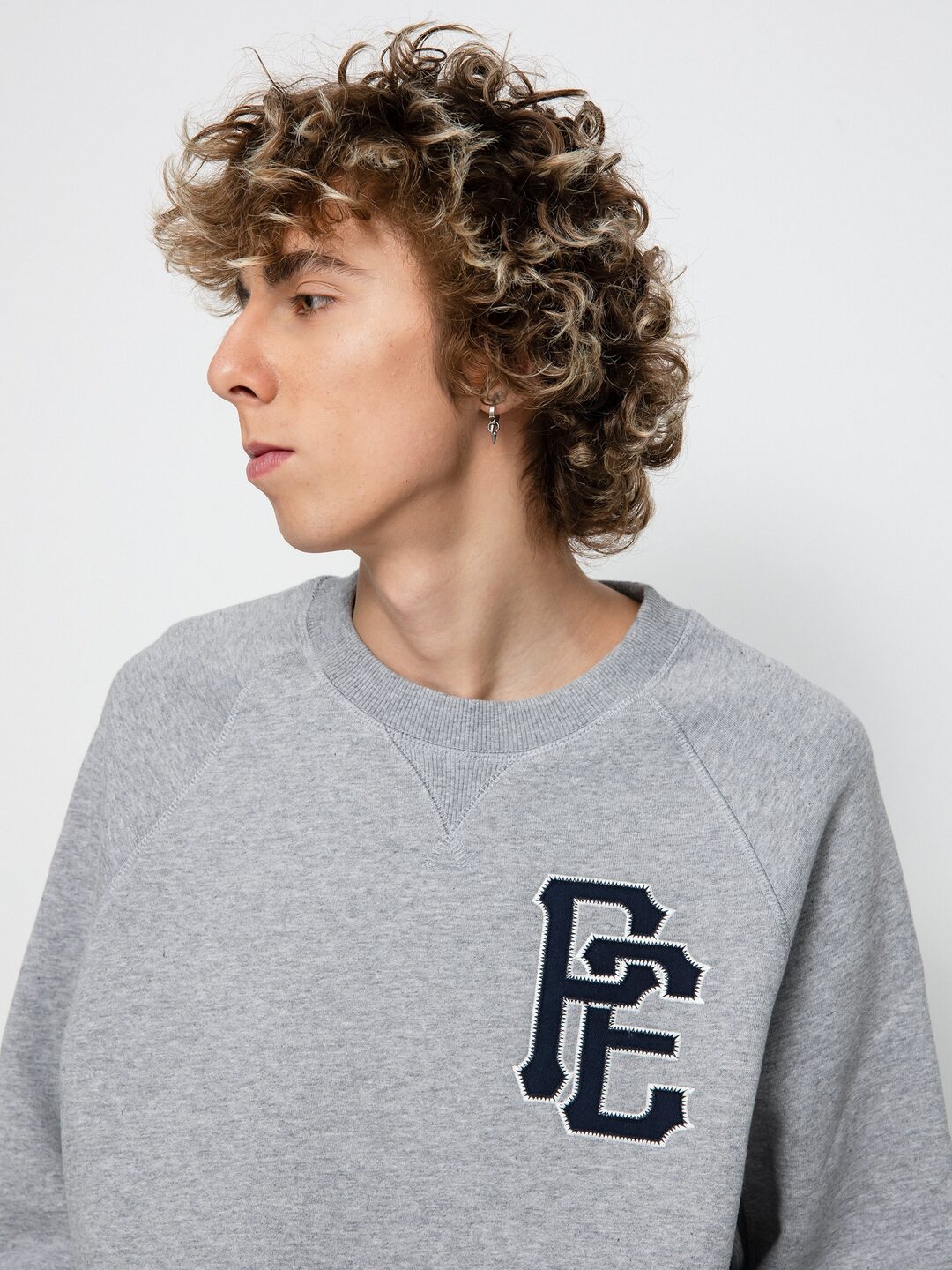 Element Pexe Crest Crew Pulóver (grey heather)
