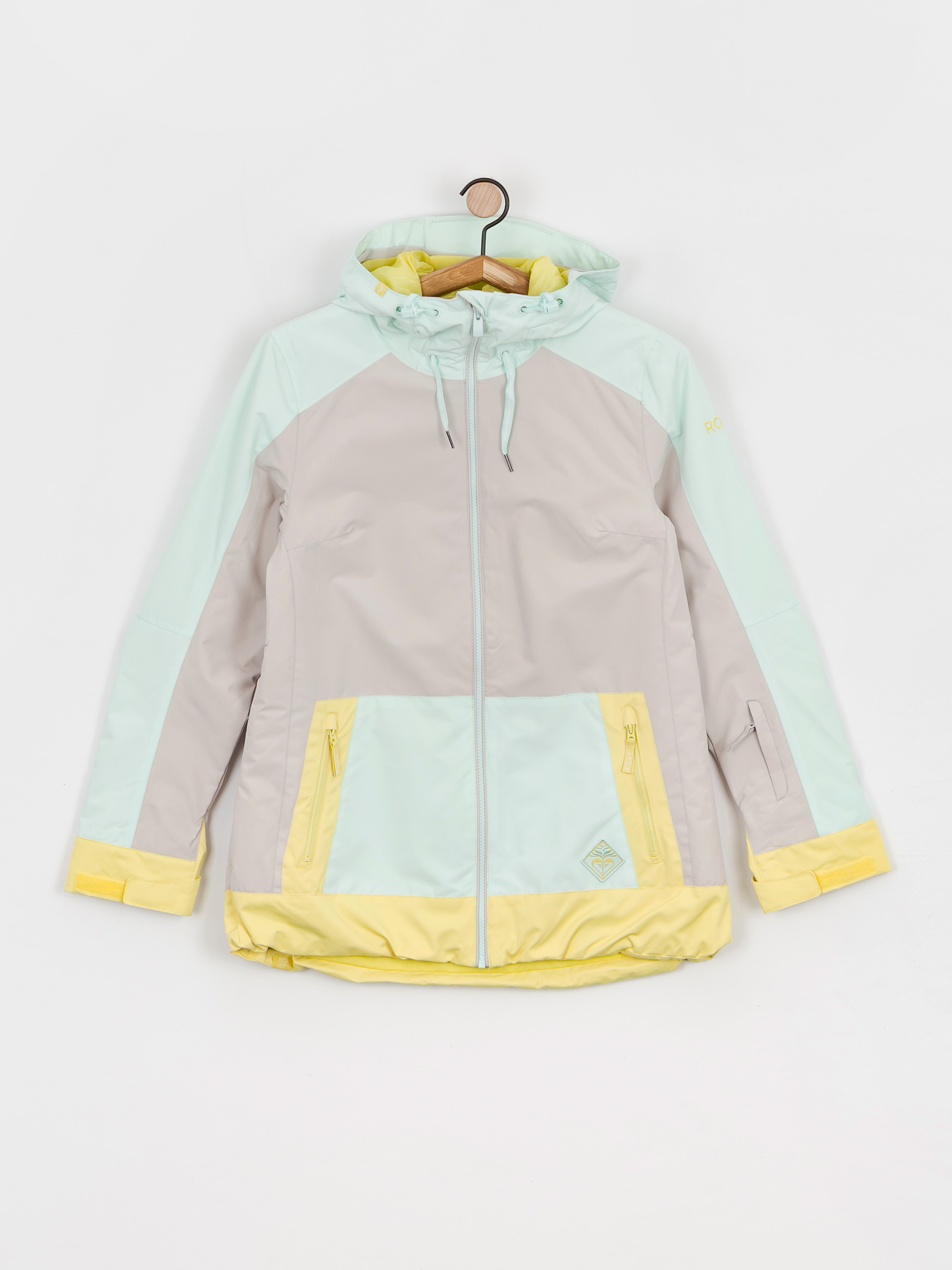 Női Roxy Ravine Hoodie Snowboard dzseki (gray violet)