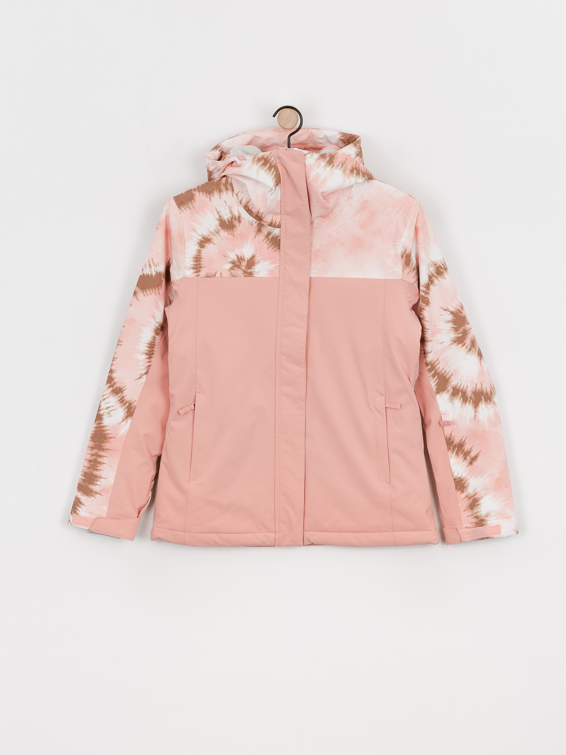 Női Roxy Galaxy Print Block Snowboard dzseki (woodsmoke swirl)