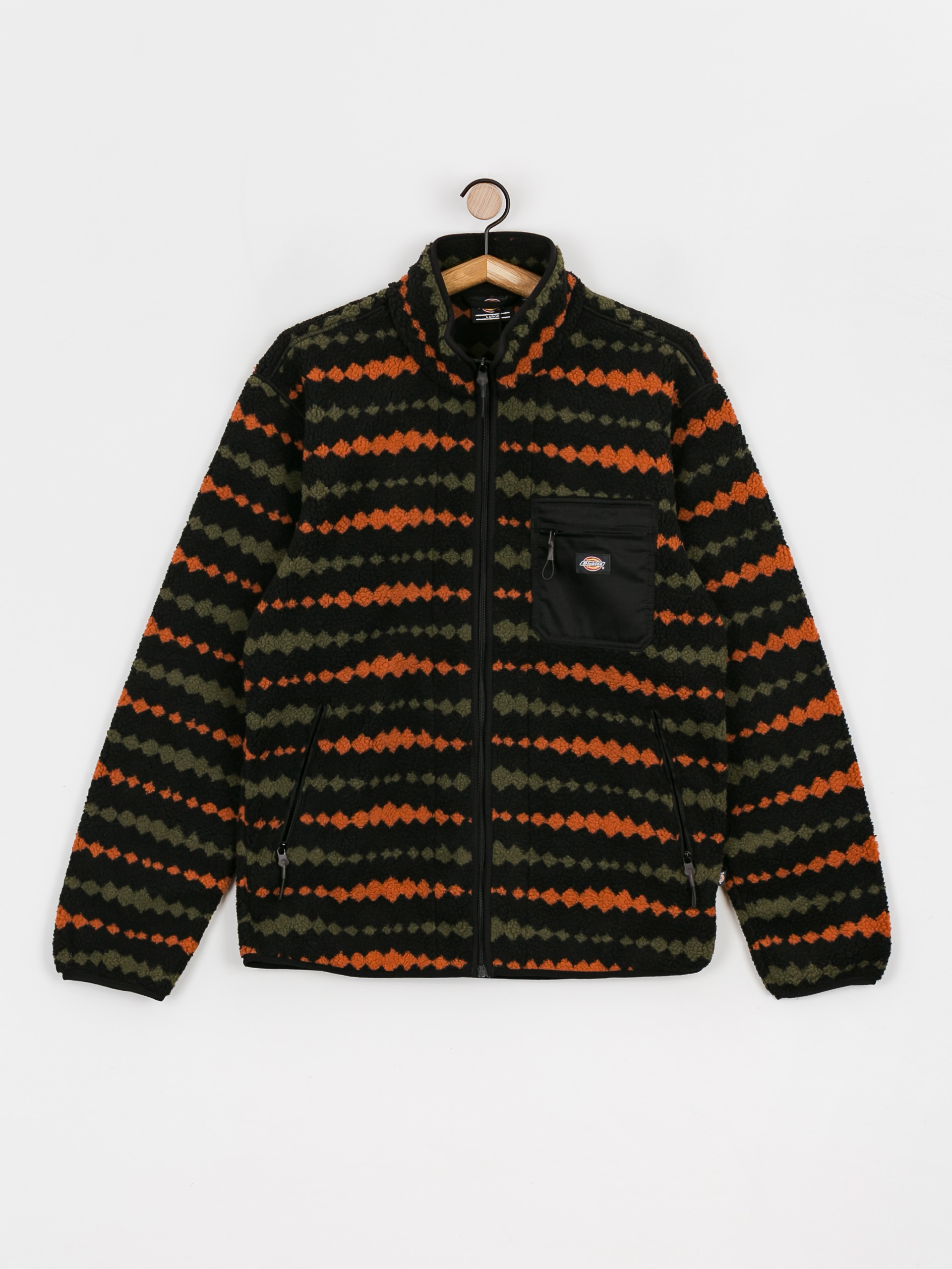 Férfi Dickies Falkville Fleece Pulóver (black)