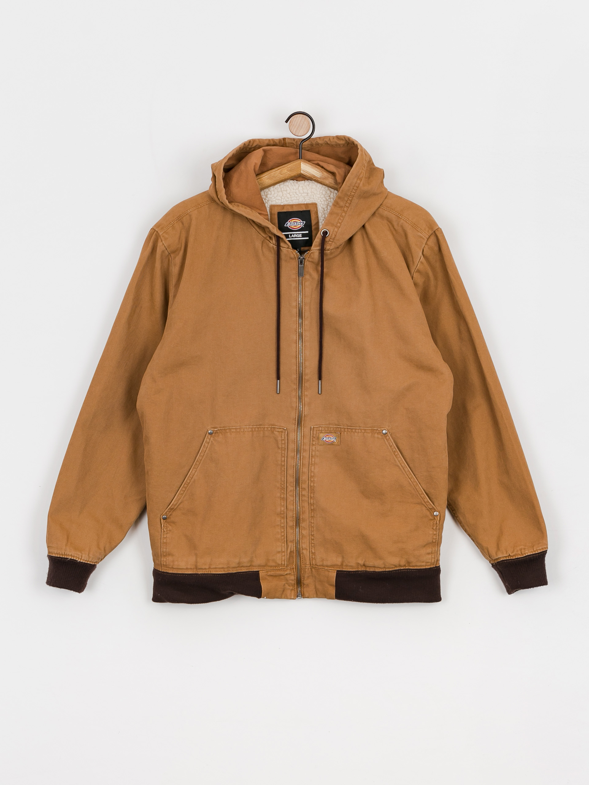 Dickies Hooded Duck Canvas Dzseki (brown duck)
