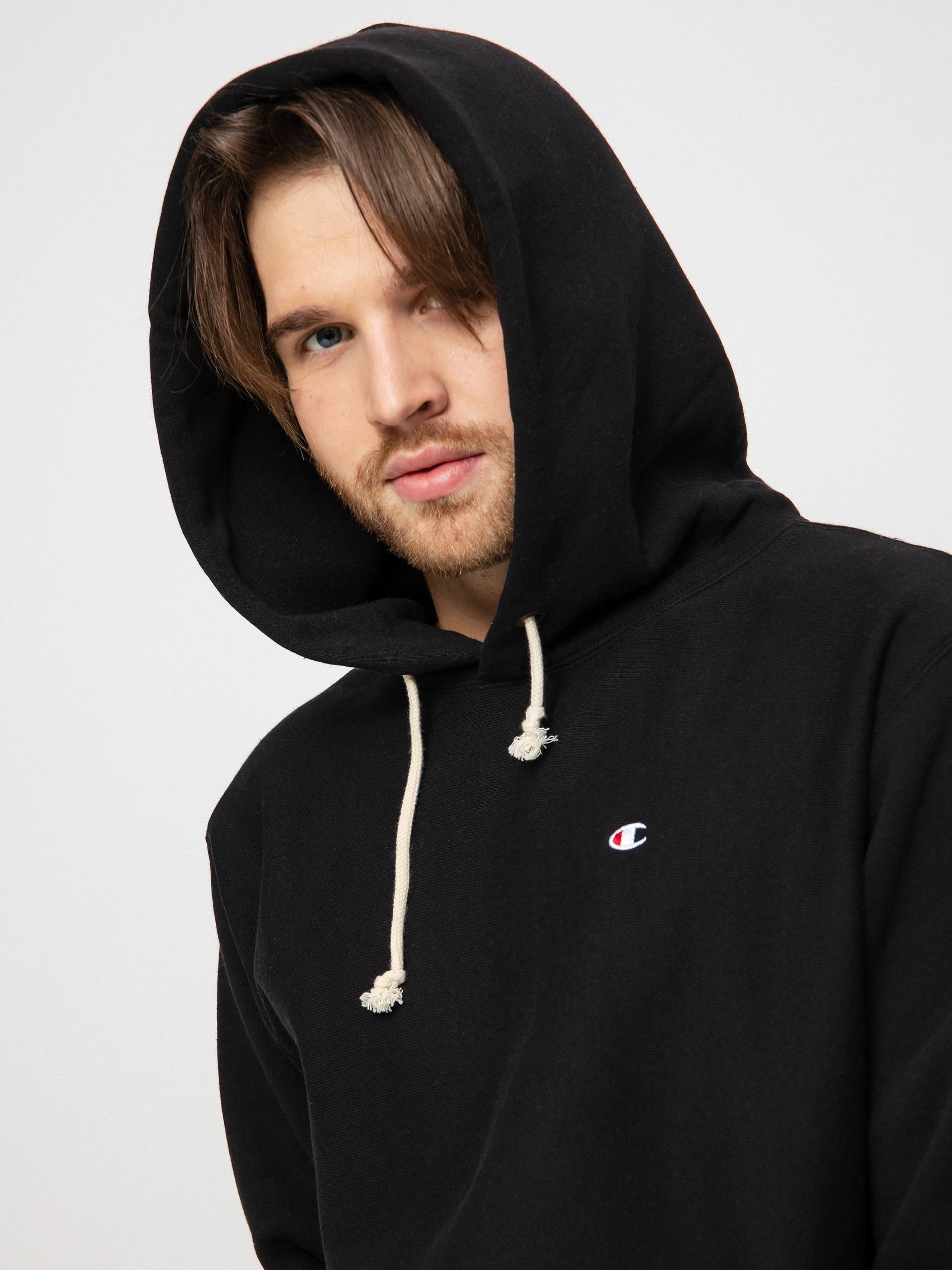 Champion Hooded Sweatshirt 217976 HD Kapucnis pulóver (nbk)