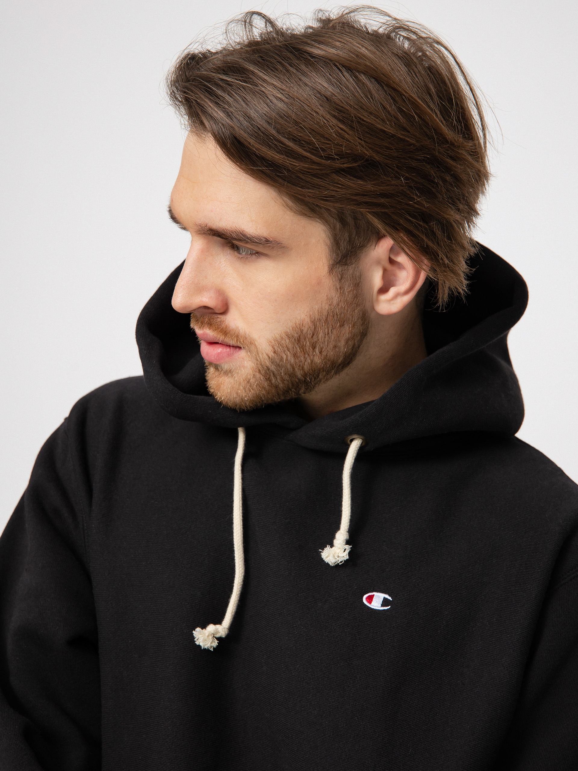 Champion Hooded Sweatshirt 217976 HD Kapucnis pulóver (nbk)
