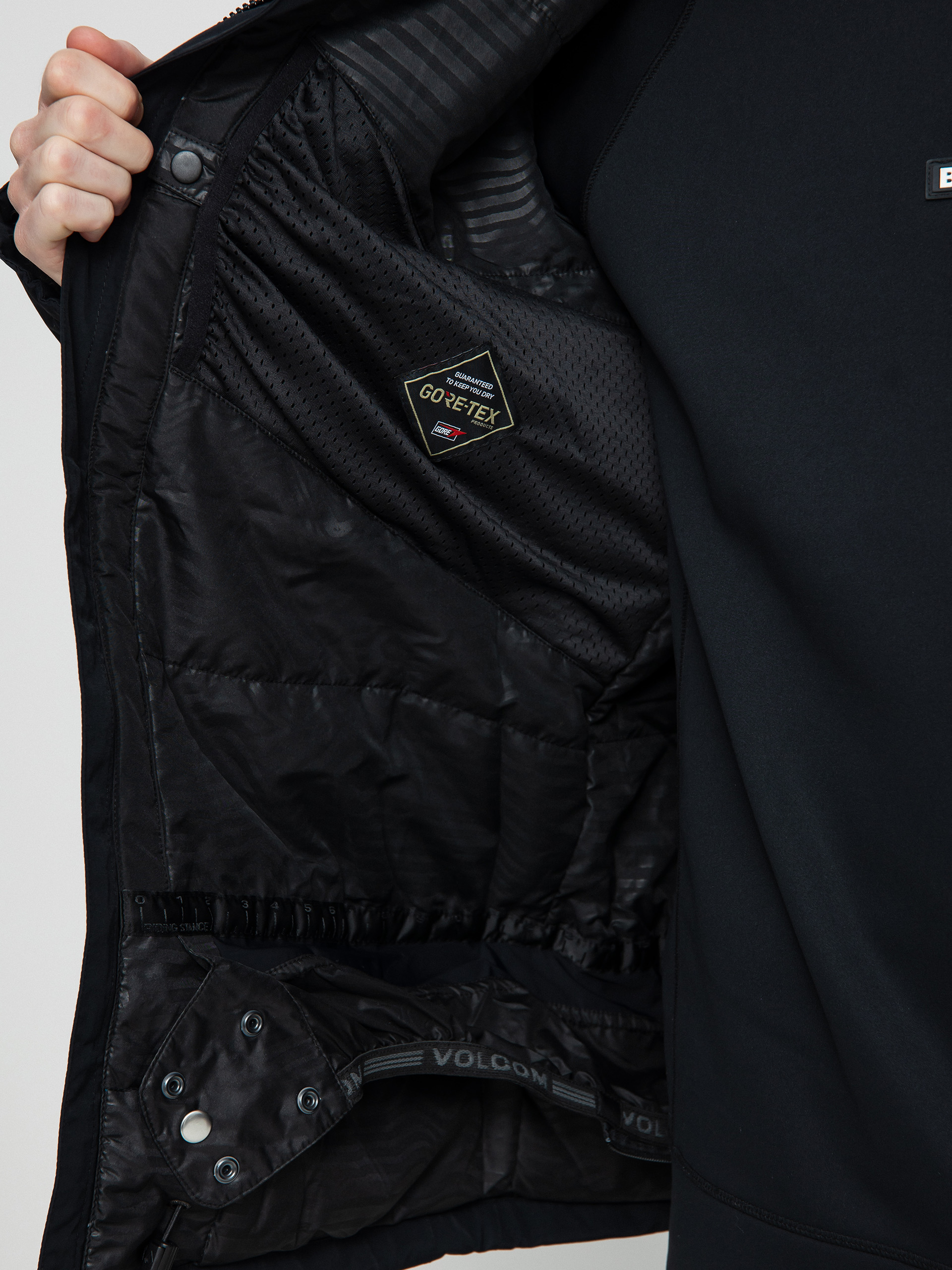 Férfi Volcom L Ins Gore Tex Snowboard dzseki (black)