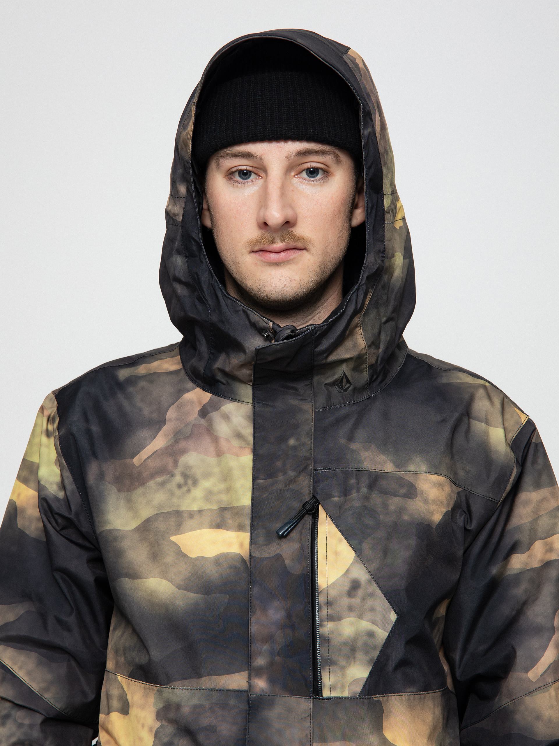 Férfi Volcom L Ins Gore Tex Snowboard dzseki (camouflage)