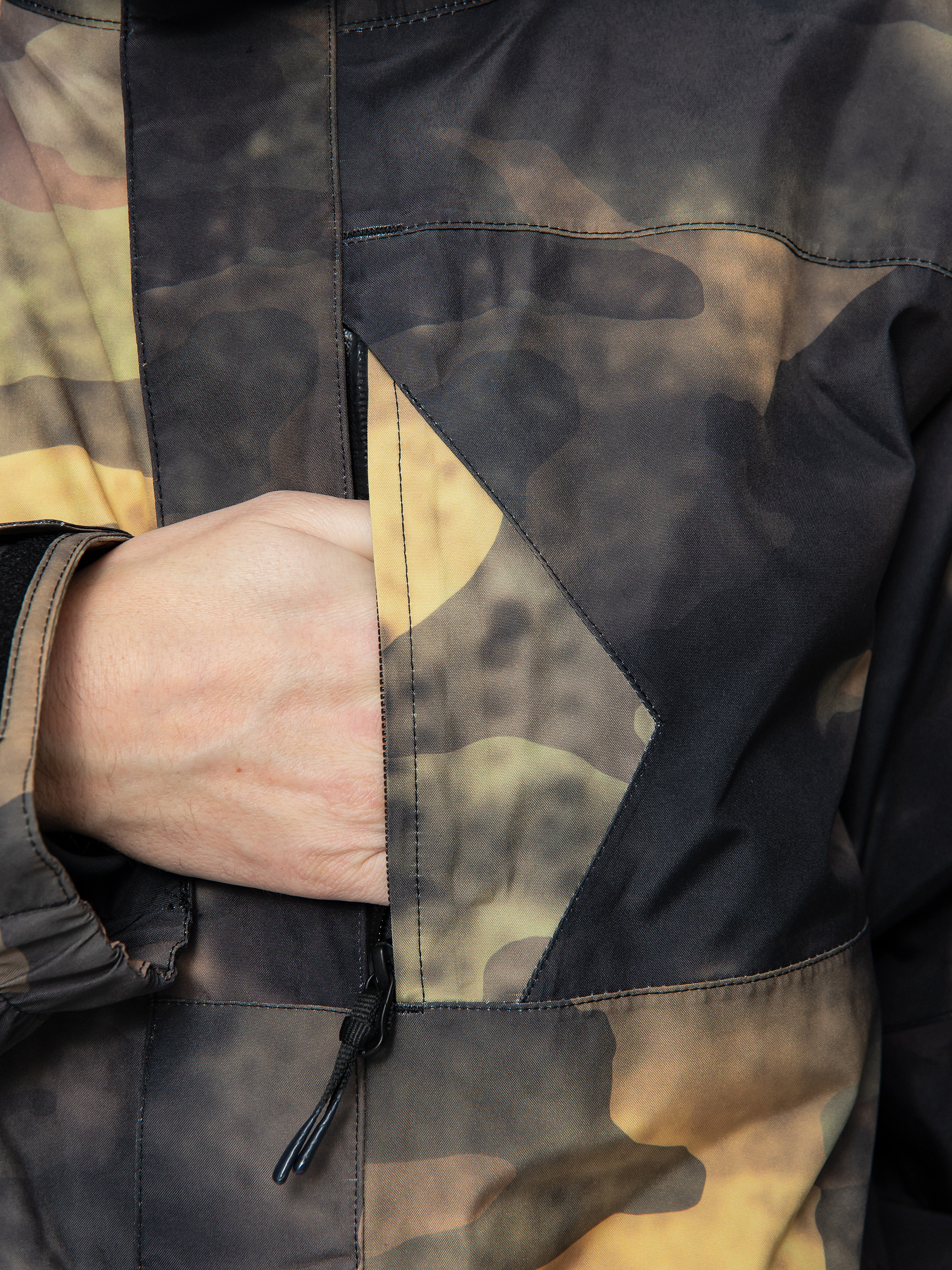 Férfi Volcom L Ins Gore Tex Snowboard dzseki (camouflage)