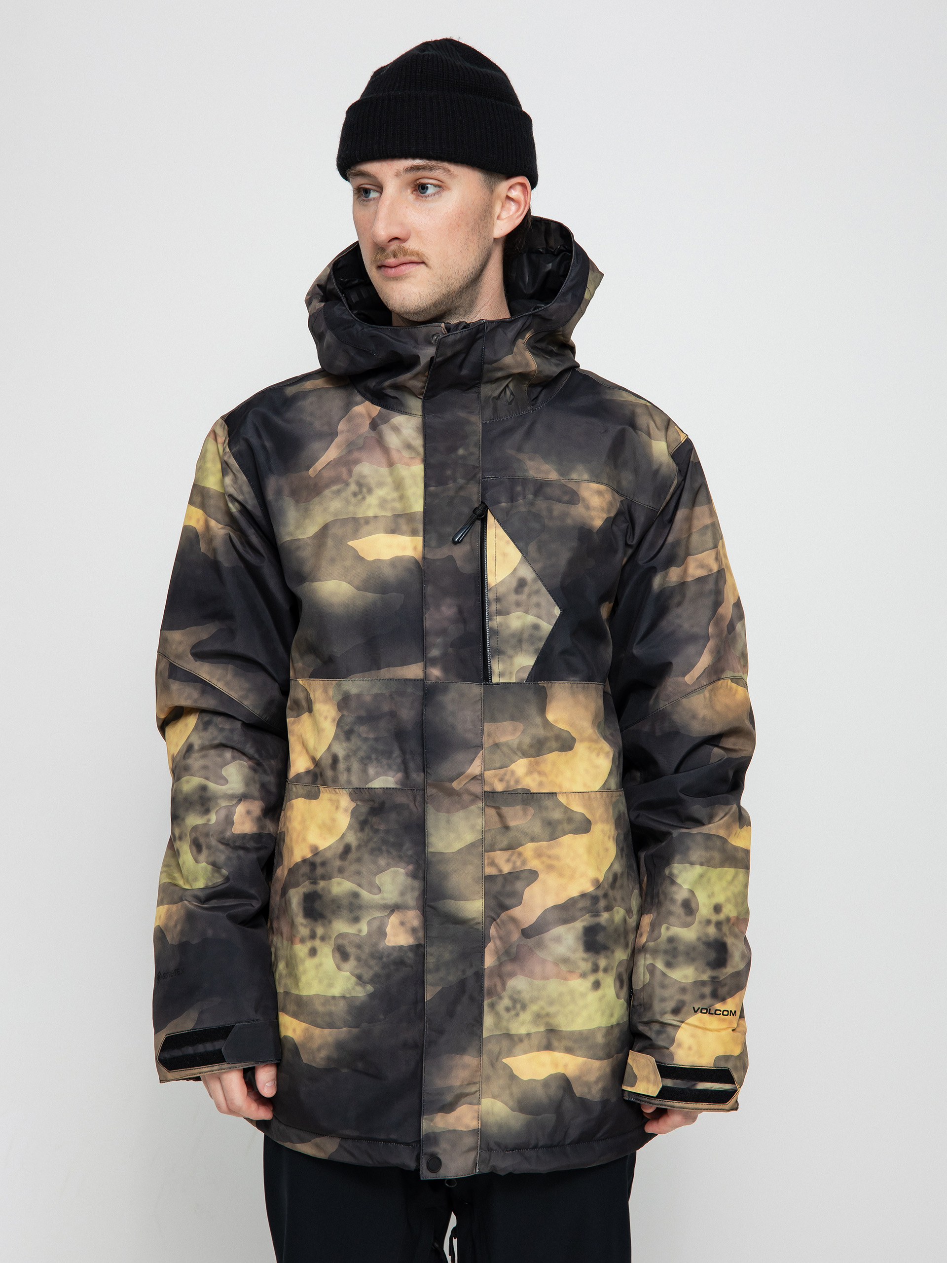 Férfi Volcom L Ins Gore Tex Snowboard dzseki (camouflage)