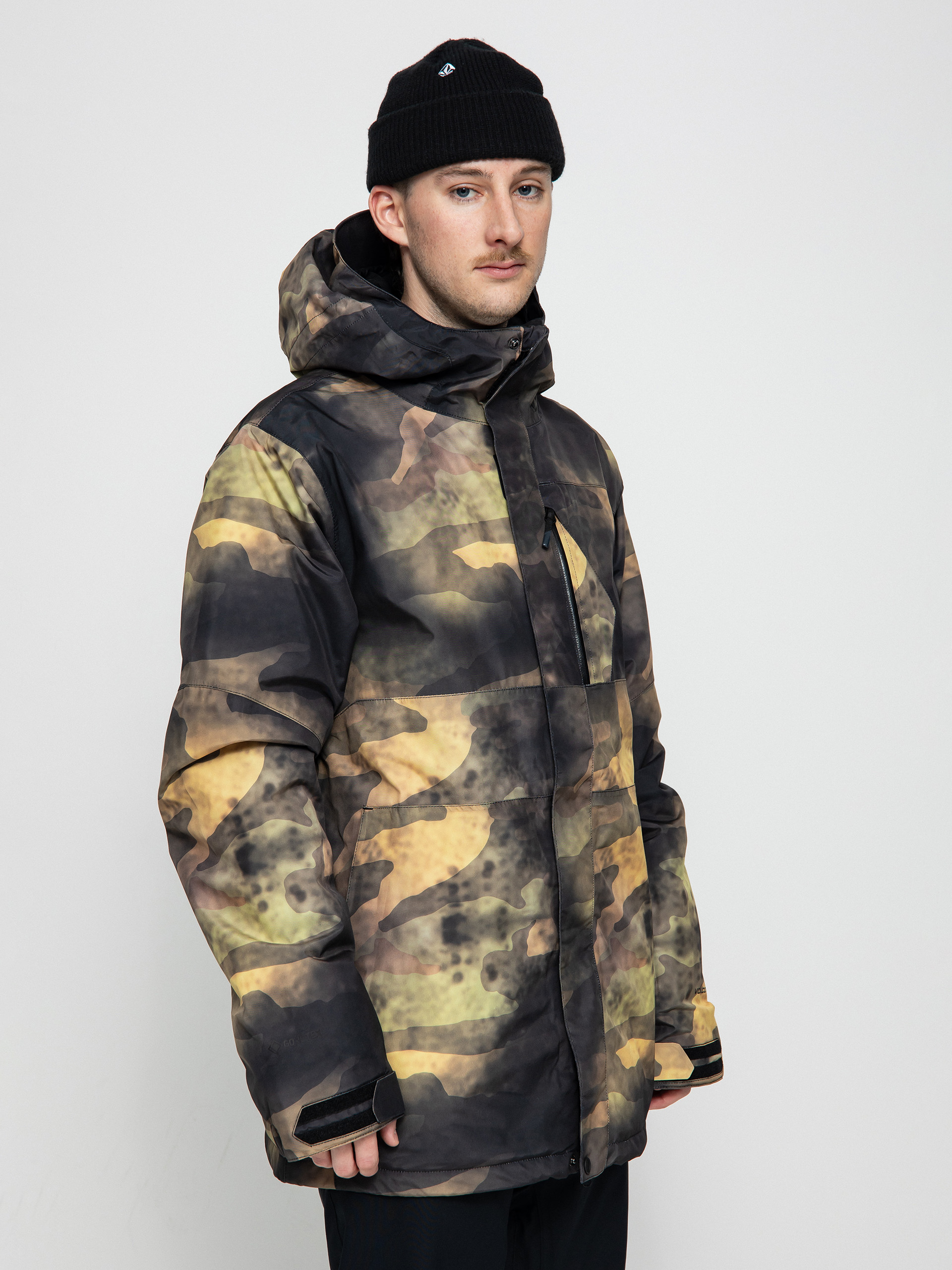 Férfi Volcom L Ins Gore Tex Snowboard dzseki (camouflage)