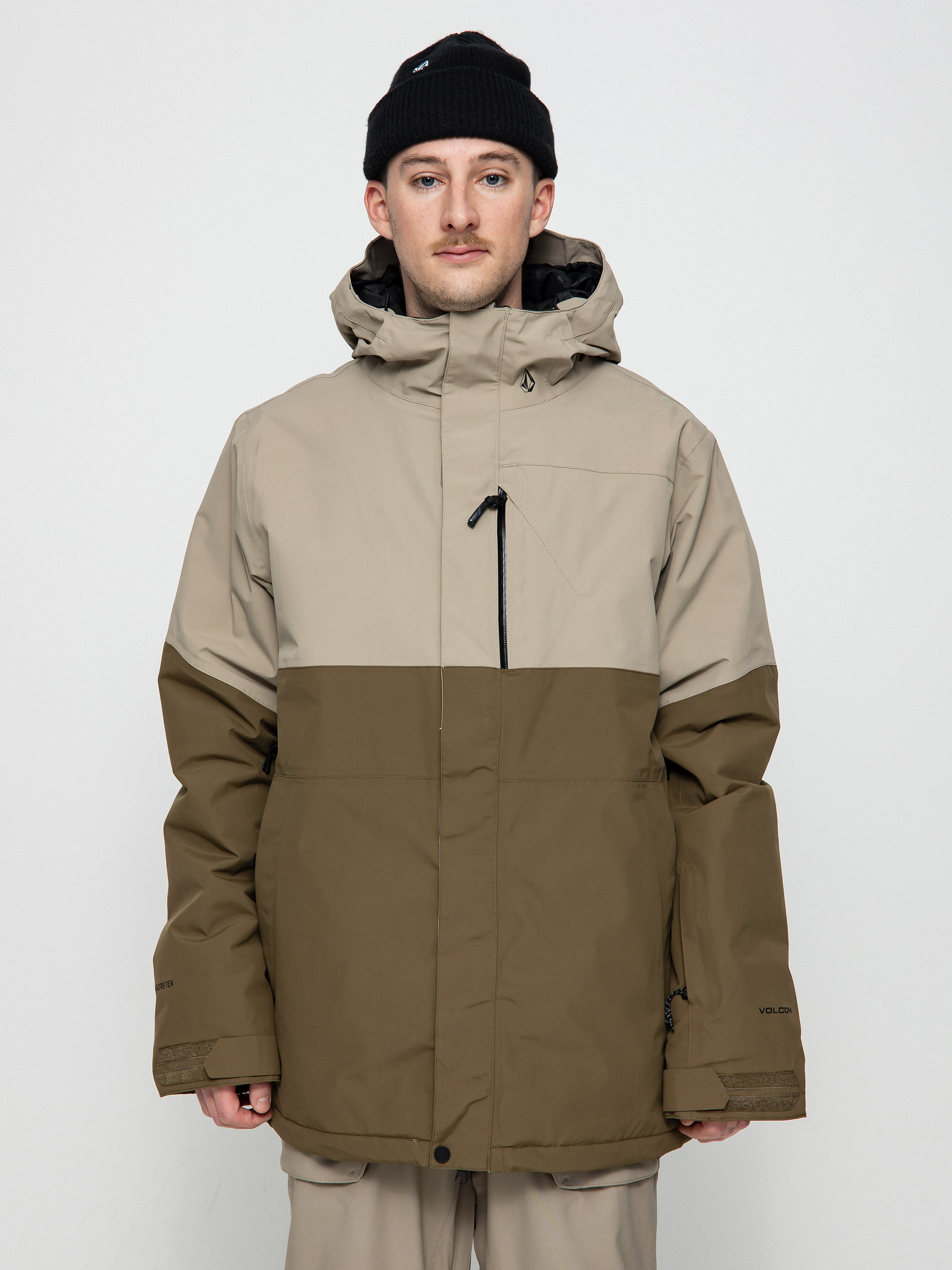 Férfi Volcom L Ins Gore Tex Snowboard dzseki (dark khaki)
