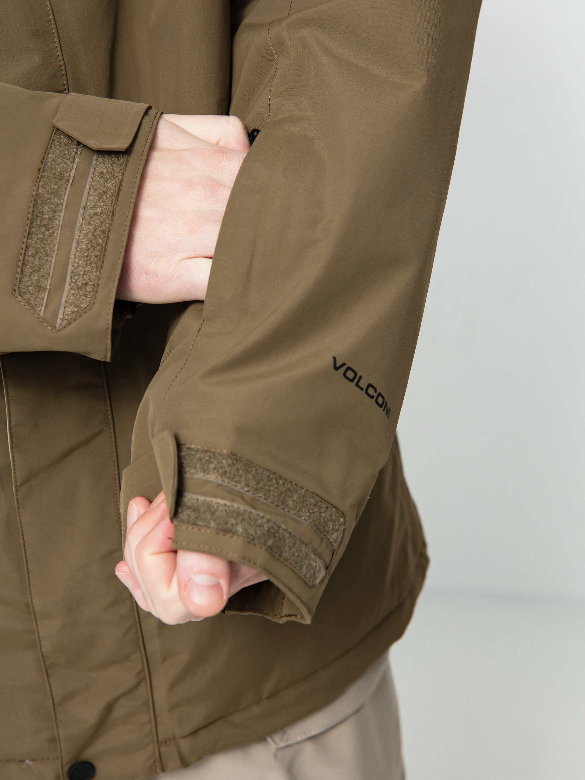 Férfi Volcom L Ins Gore Tex Snowboard dzseki (dark khaki)