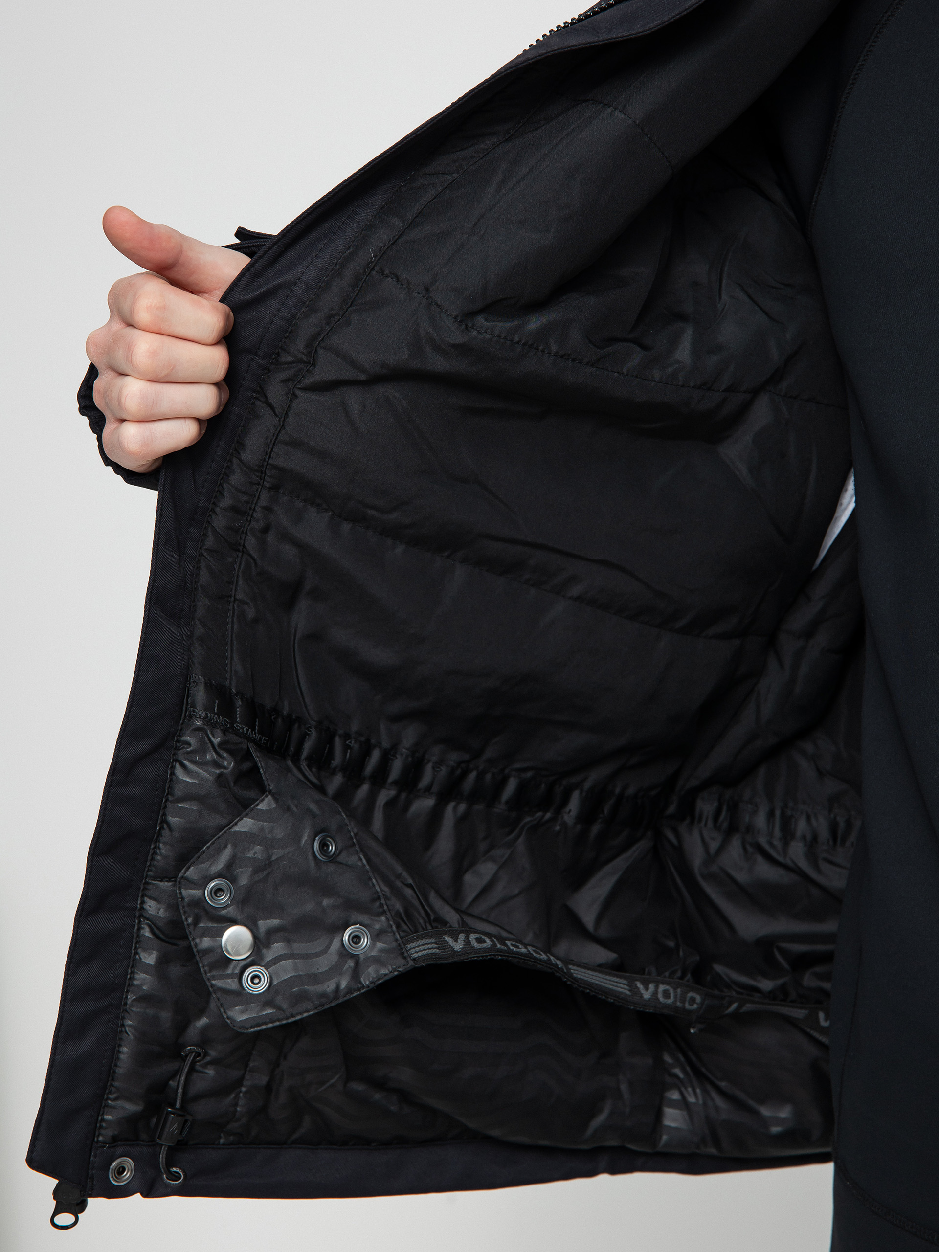 Férfi Volcom Iconic Stone Ins Snowboard dzseki (black)