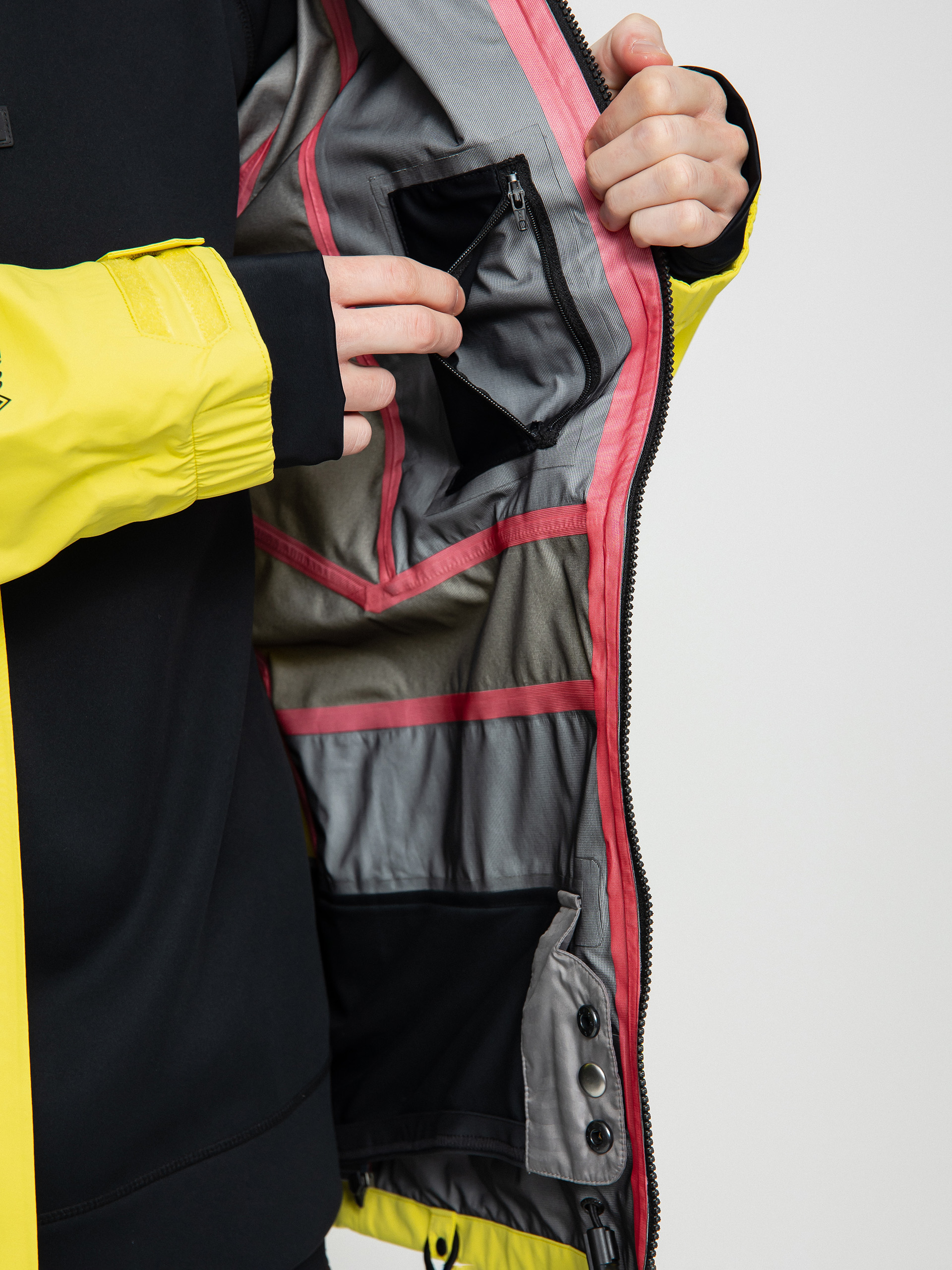 Férfi Volcom Guide Gore Tex Snowboard dzseki (citron)