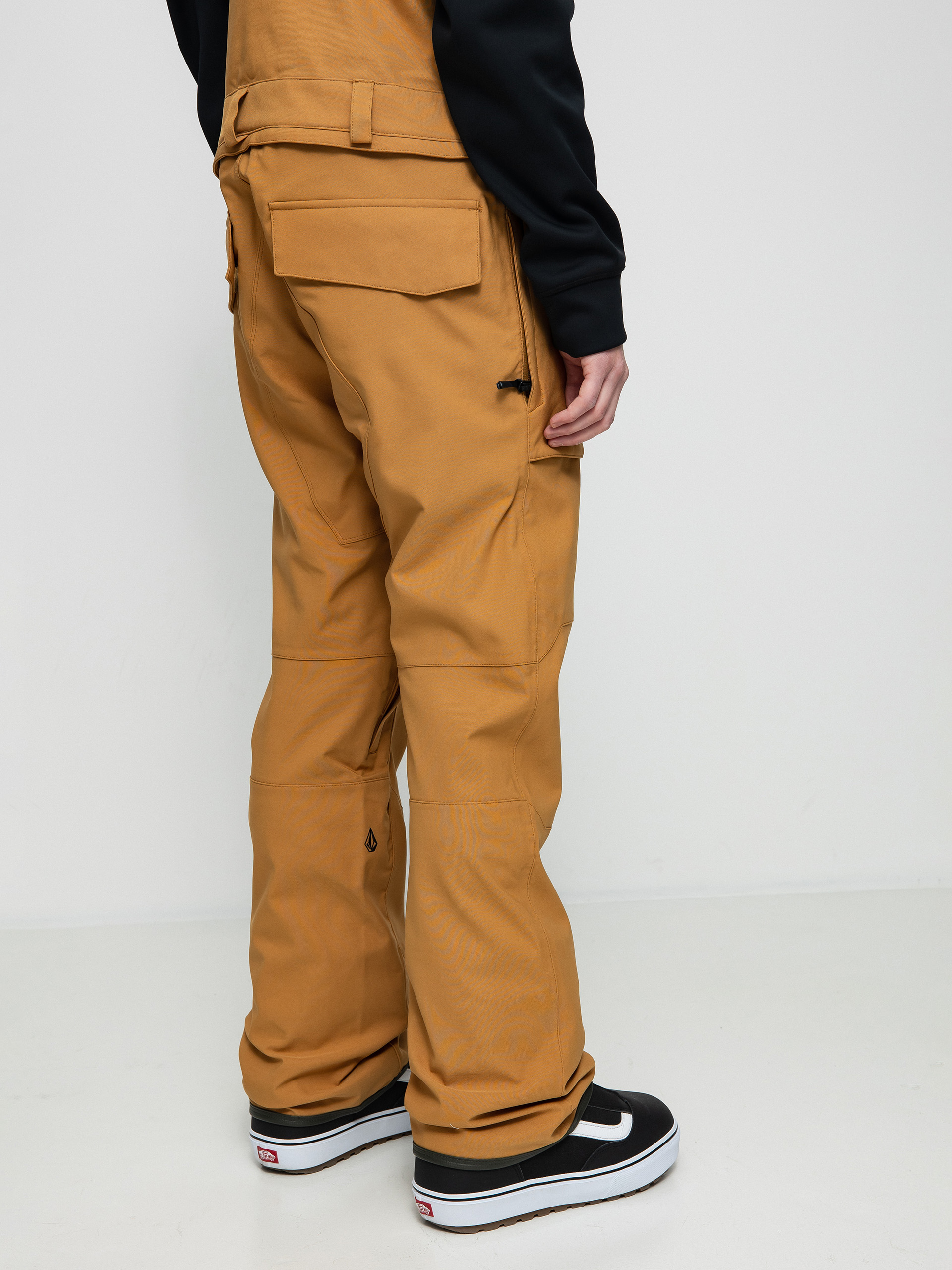 Férfi Volcom Roan Bib Overall Snowboard nadrág (caramel)