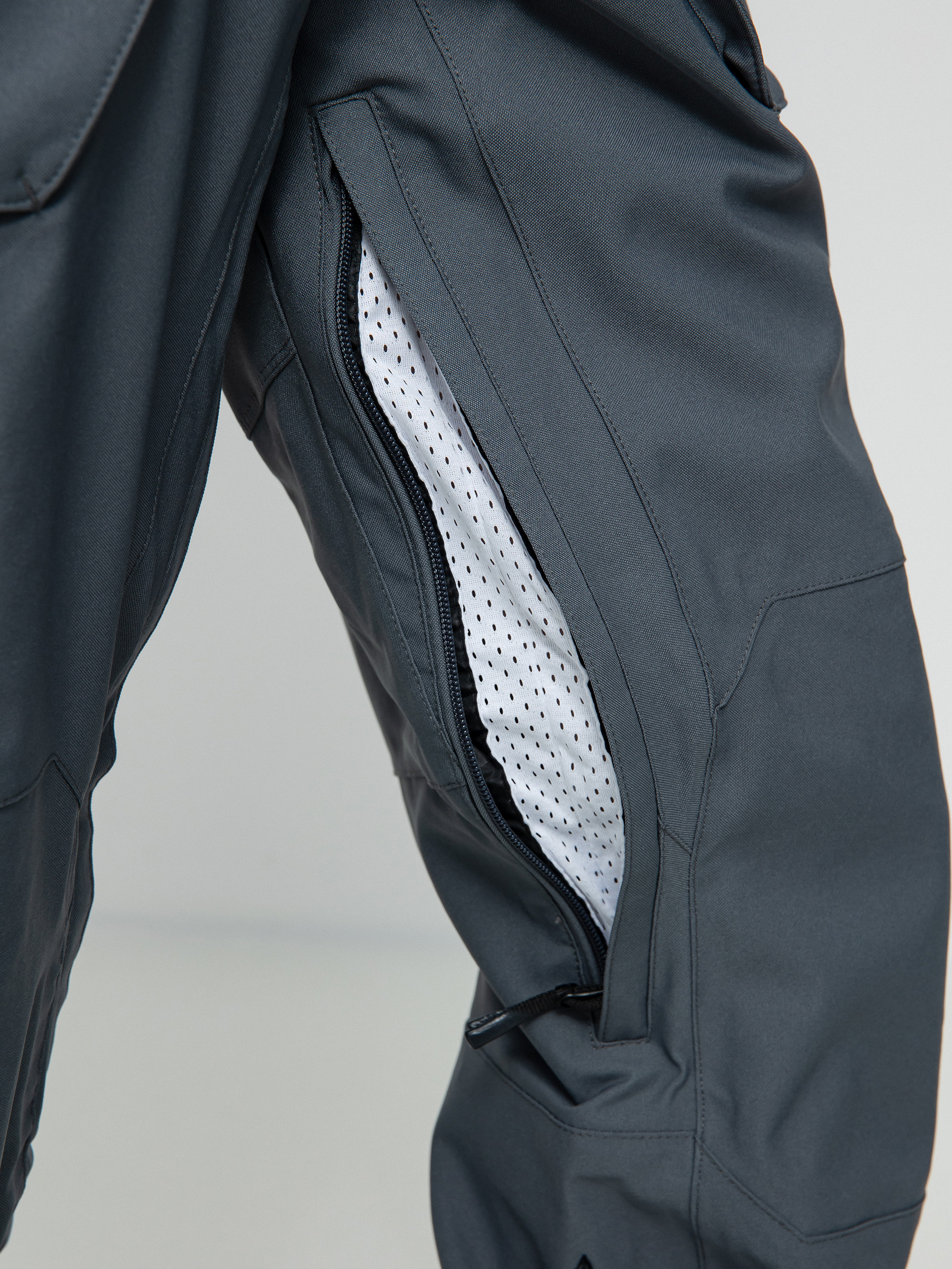 Férfi Volcom Roan Bib Overall Snowboard nadrág (dark grey)