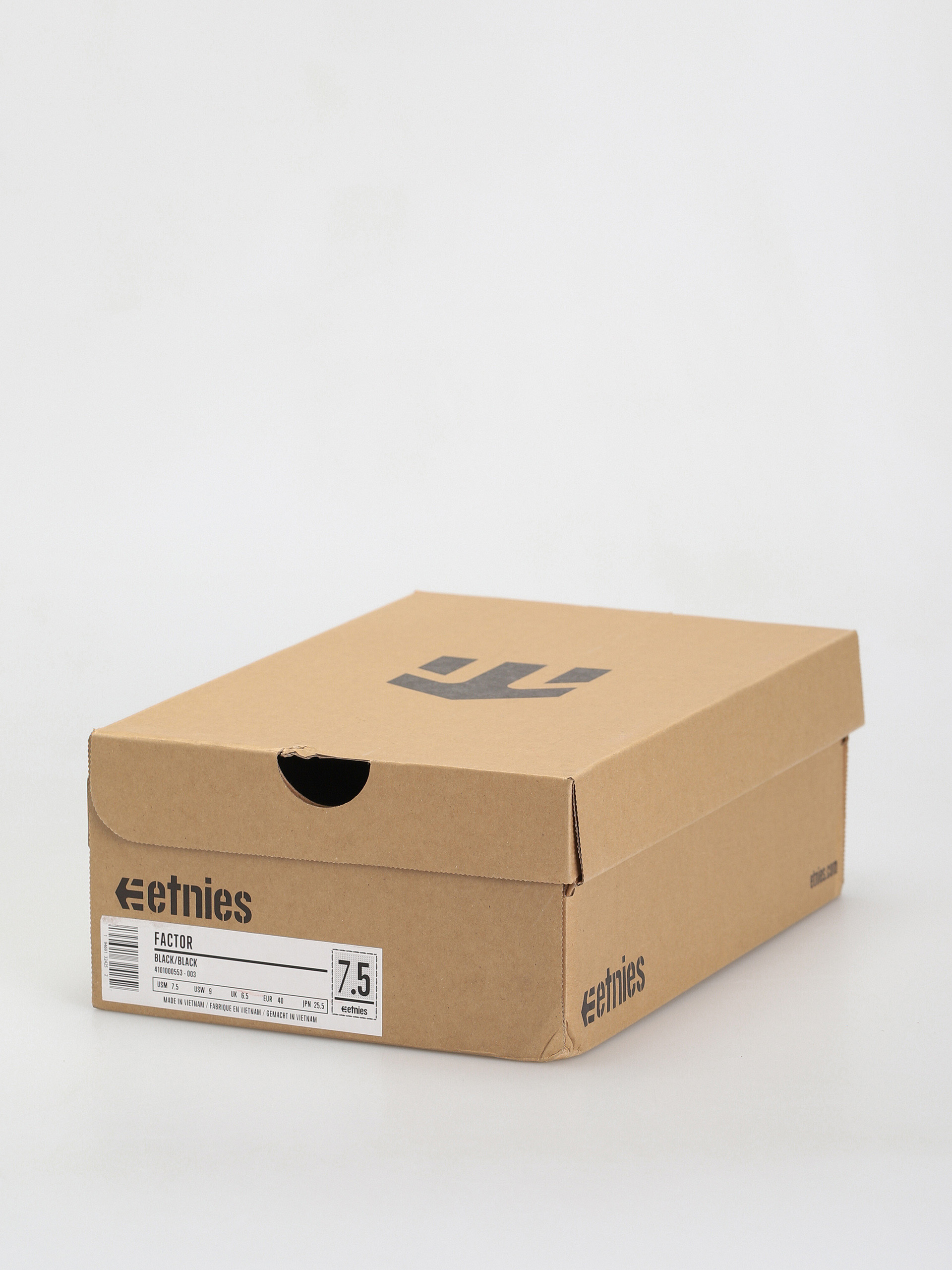 Etnies Factor Cipők (black/black)