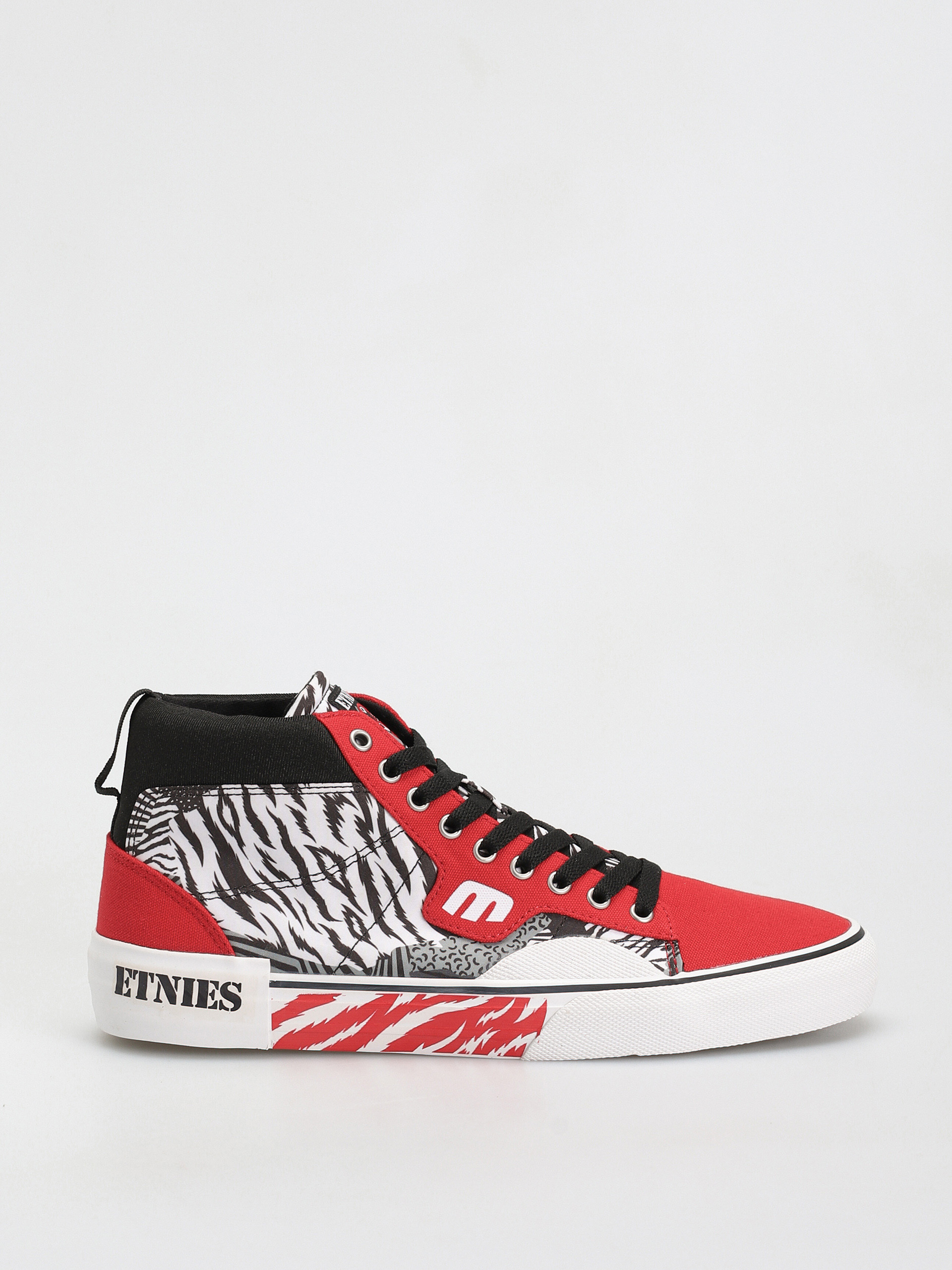 Etnies Kayson High Cipők (red/white/black)
