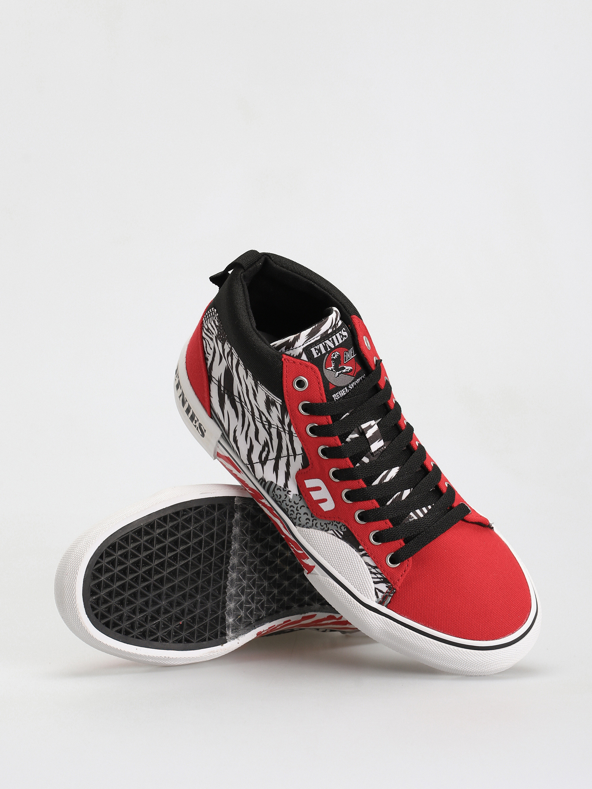 Etnies Kayson High Cipők (red/white/black)