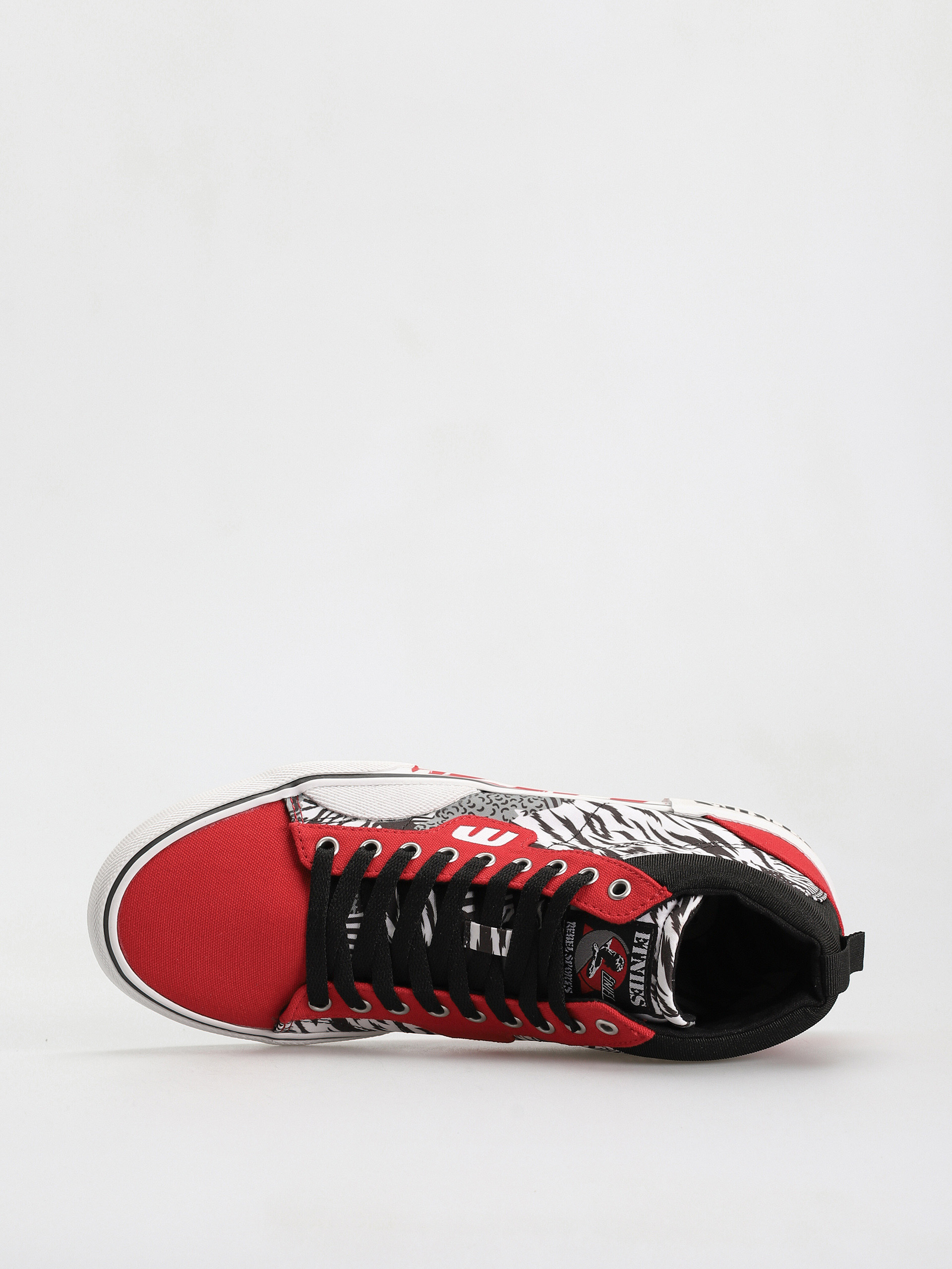 Etnies Kayson High Cipők (red/white/black)