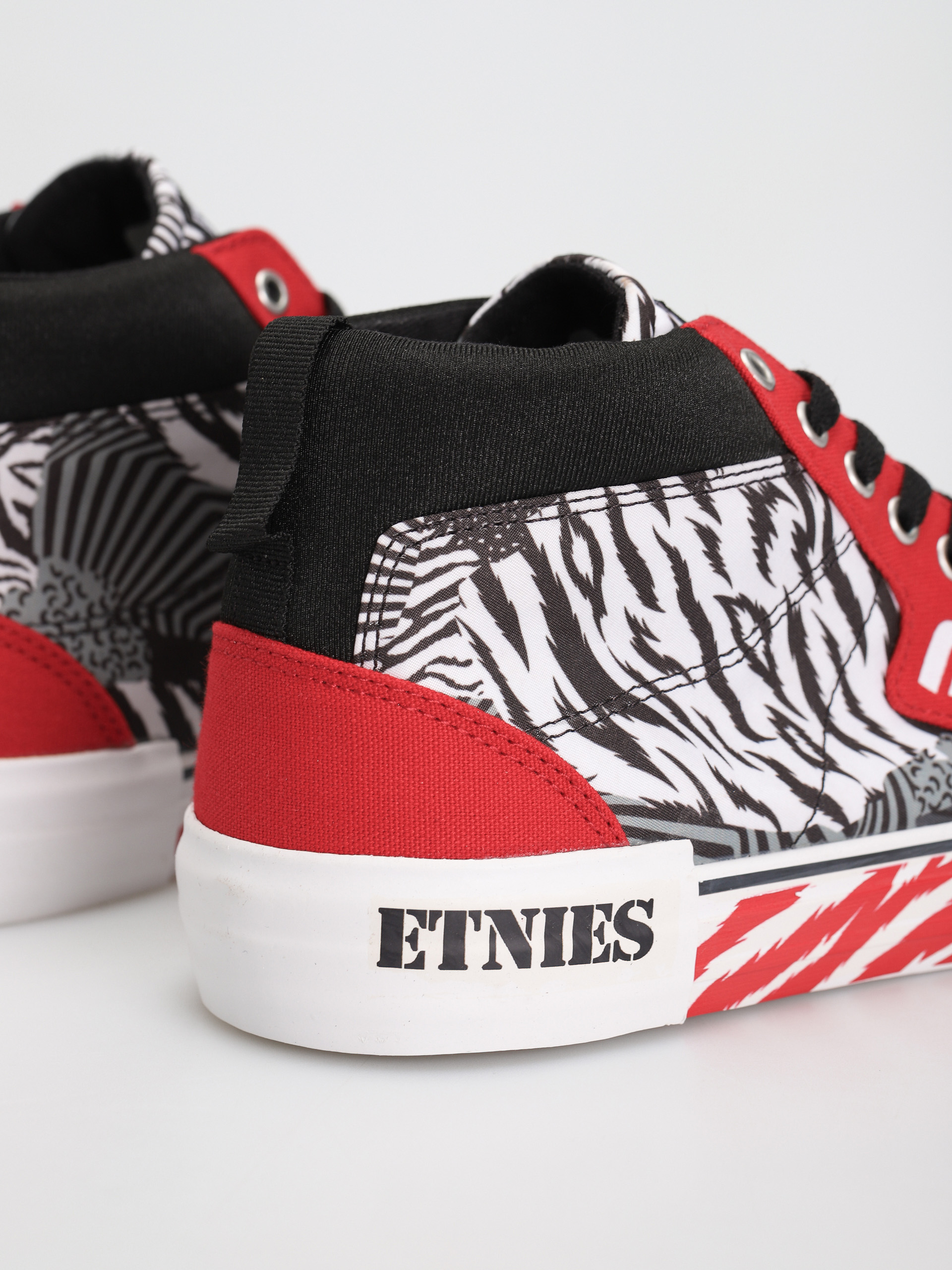Etnies Kayson High Cipők (red/white/black)