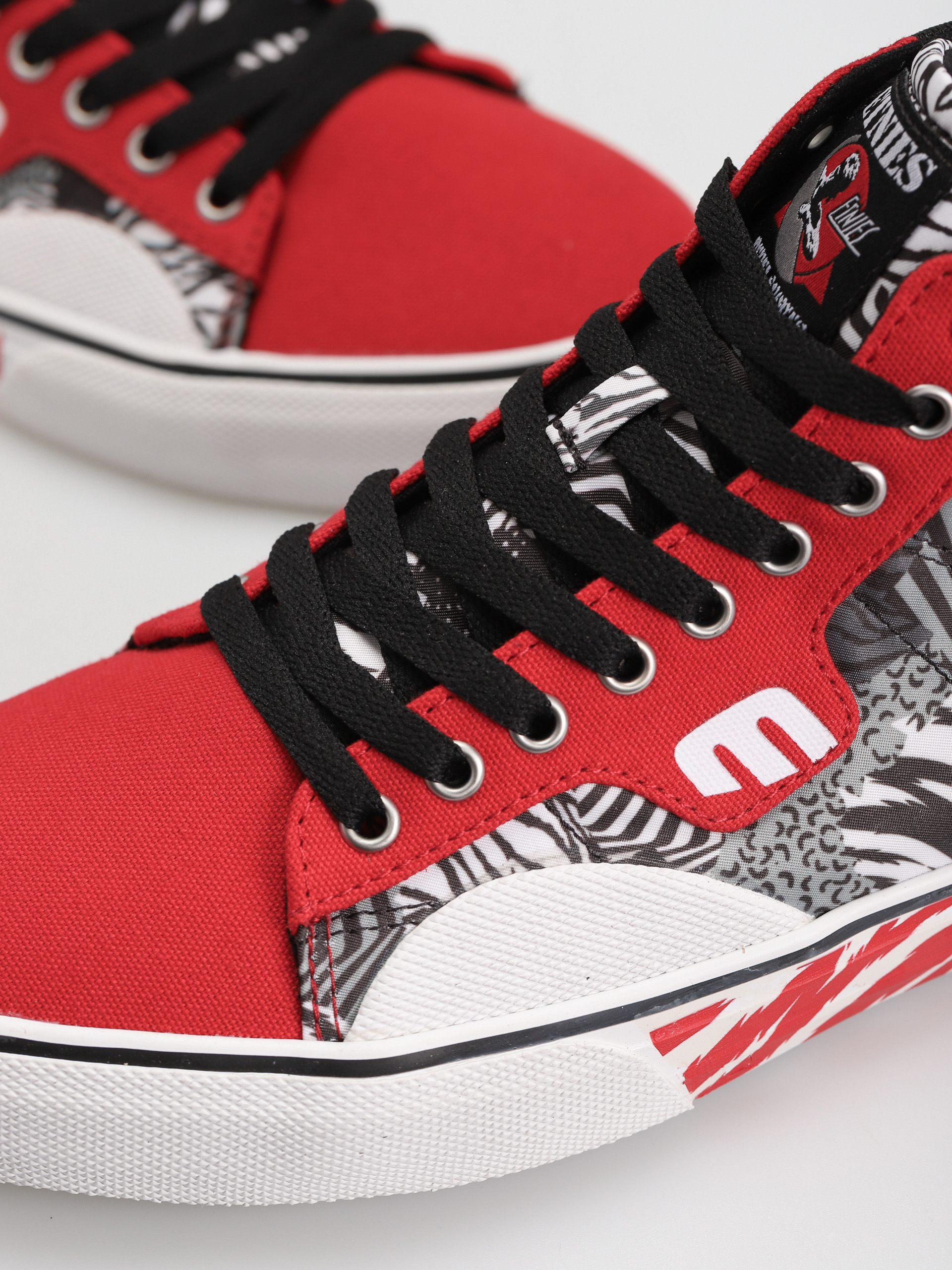 Etnies Kayson High Cipők (red/white/black)