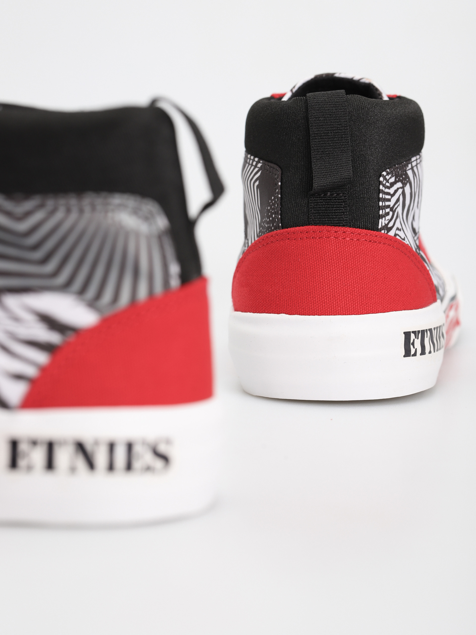Etnies Kayson High Cipők (red/white/black)