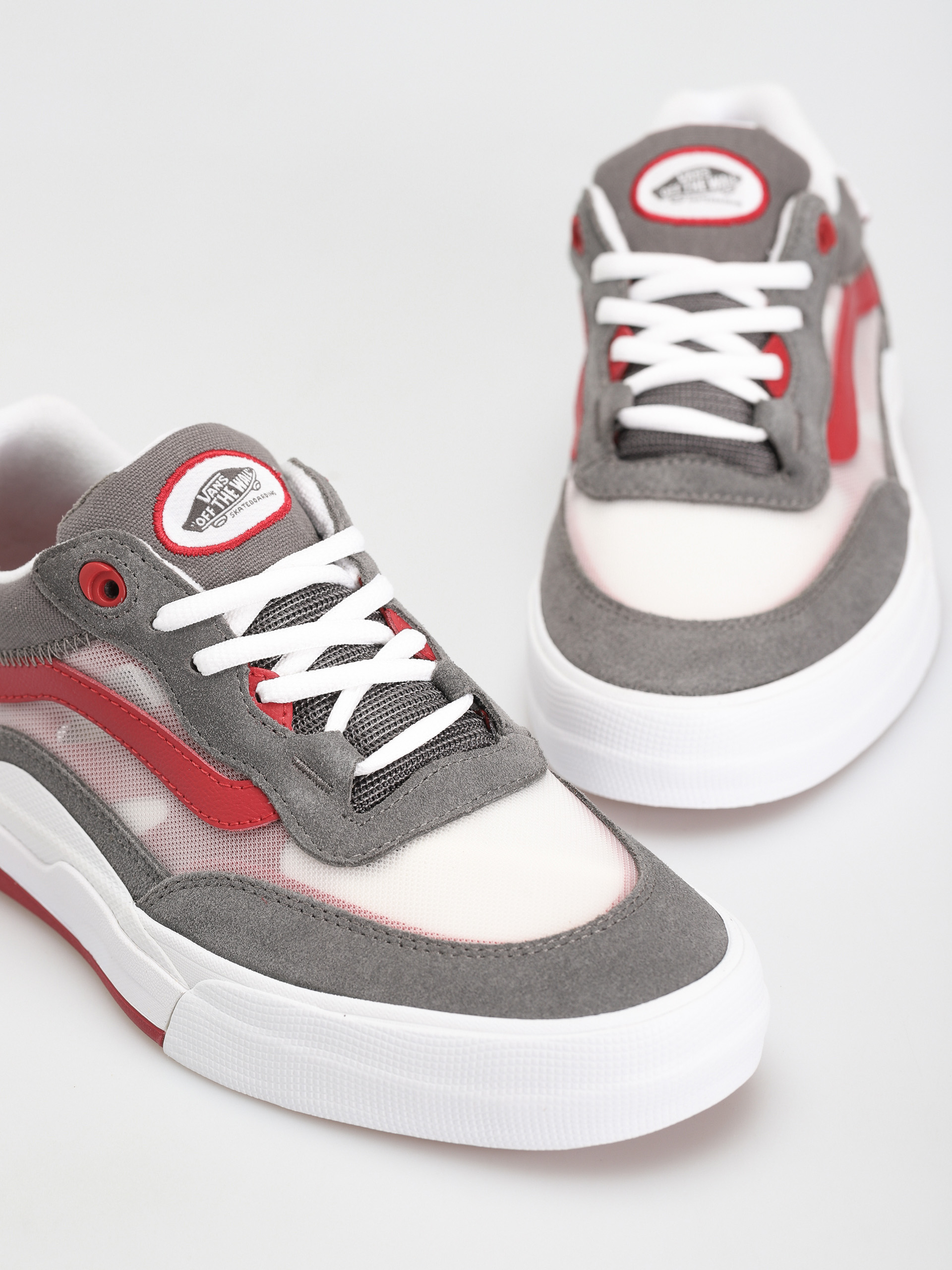 Vans Wayvee Cipők (gray/red)