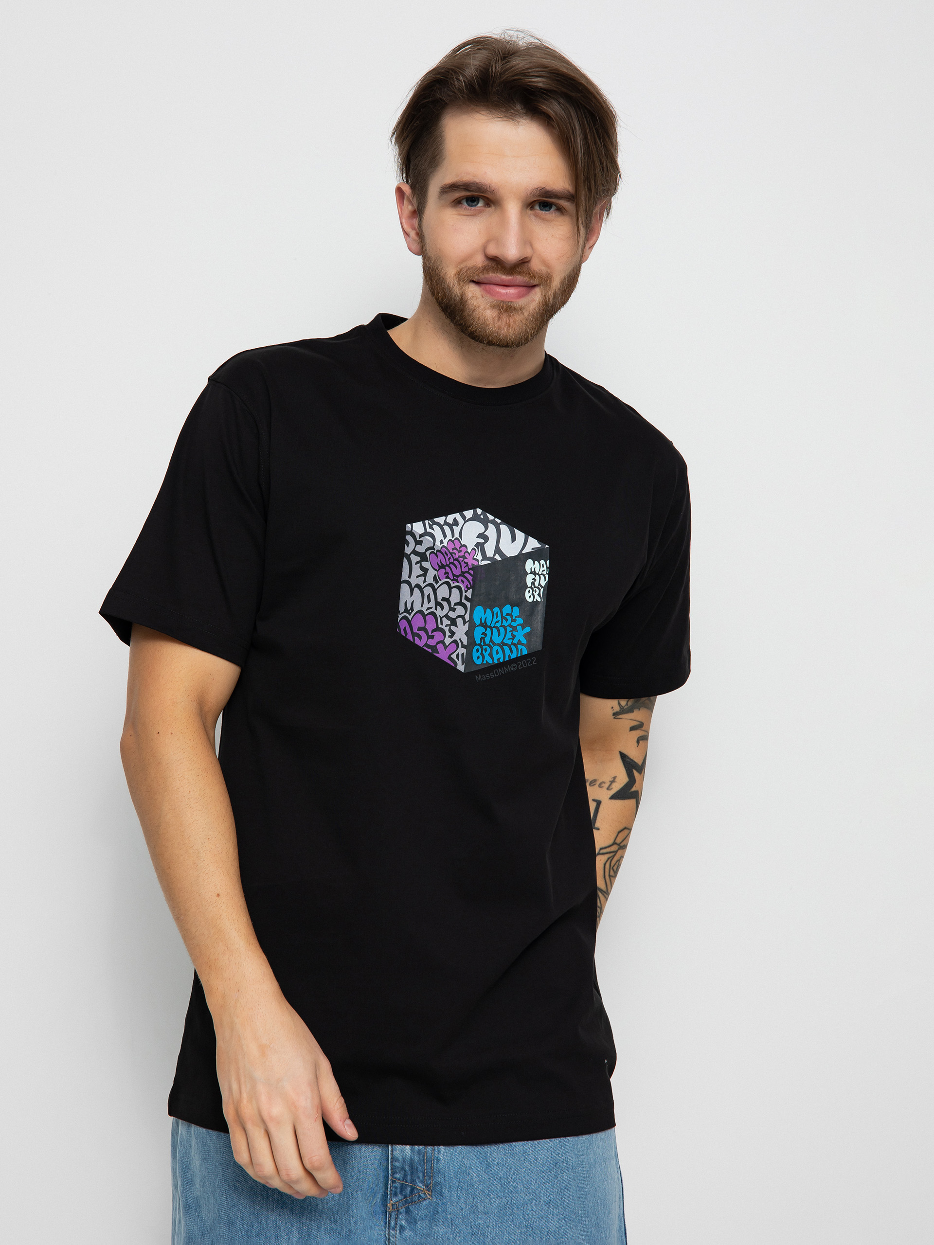 MassDnm Cube póló (black)