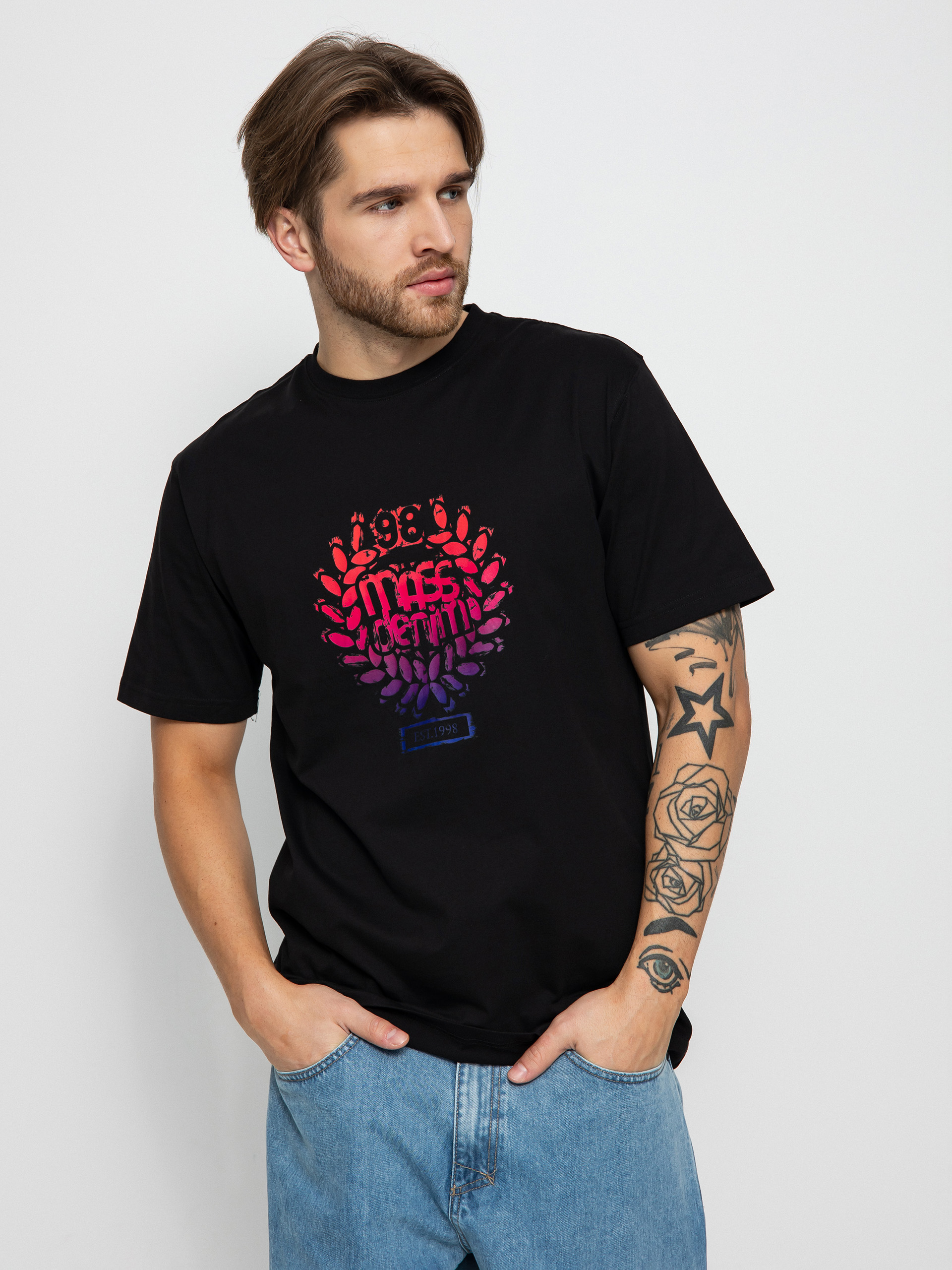 MassDnm Daub póló (black)