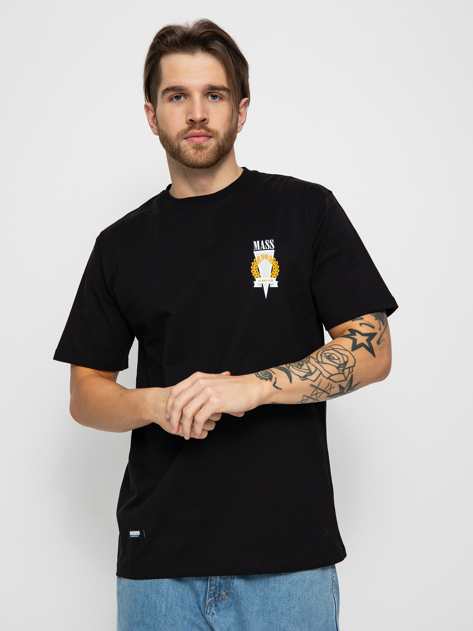 MassDnm Monopoly póló (black)