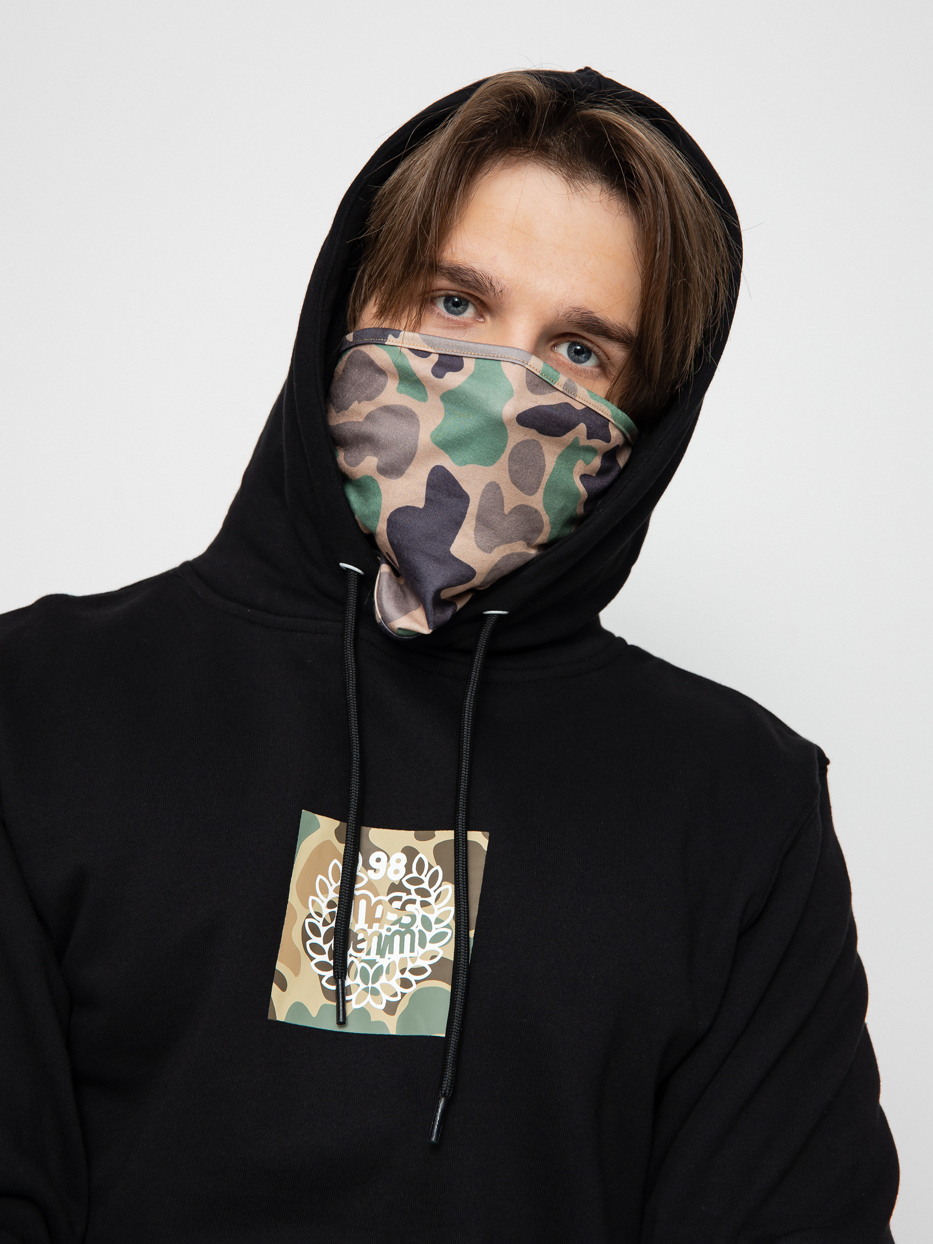 MassDnm Hunter HD Kapucnis pulóver (black)