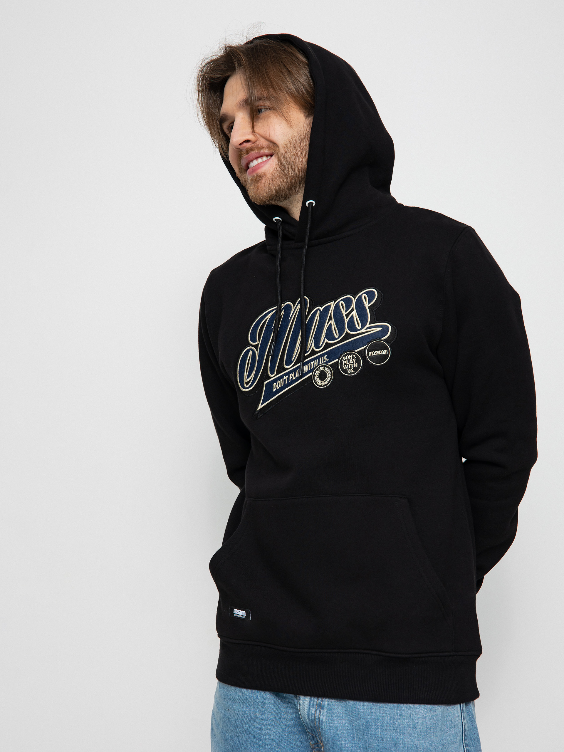 MassDnm Overtime HD Kapucnis pulóver (black)