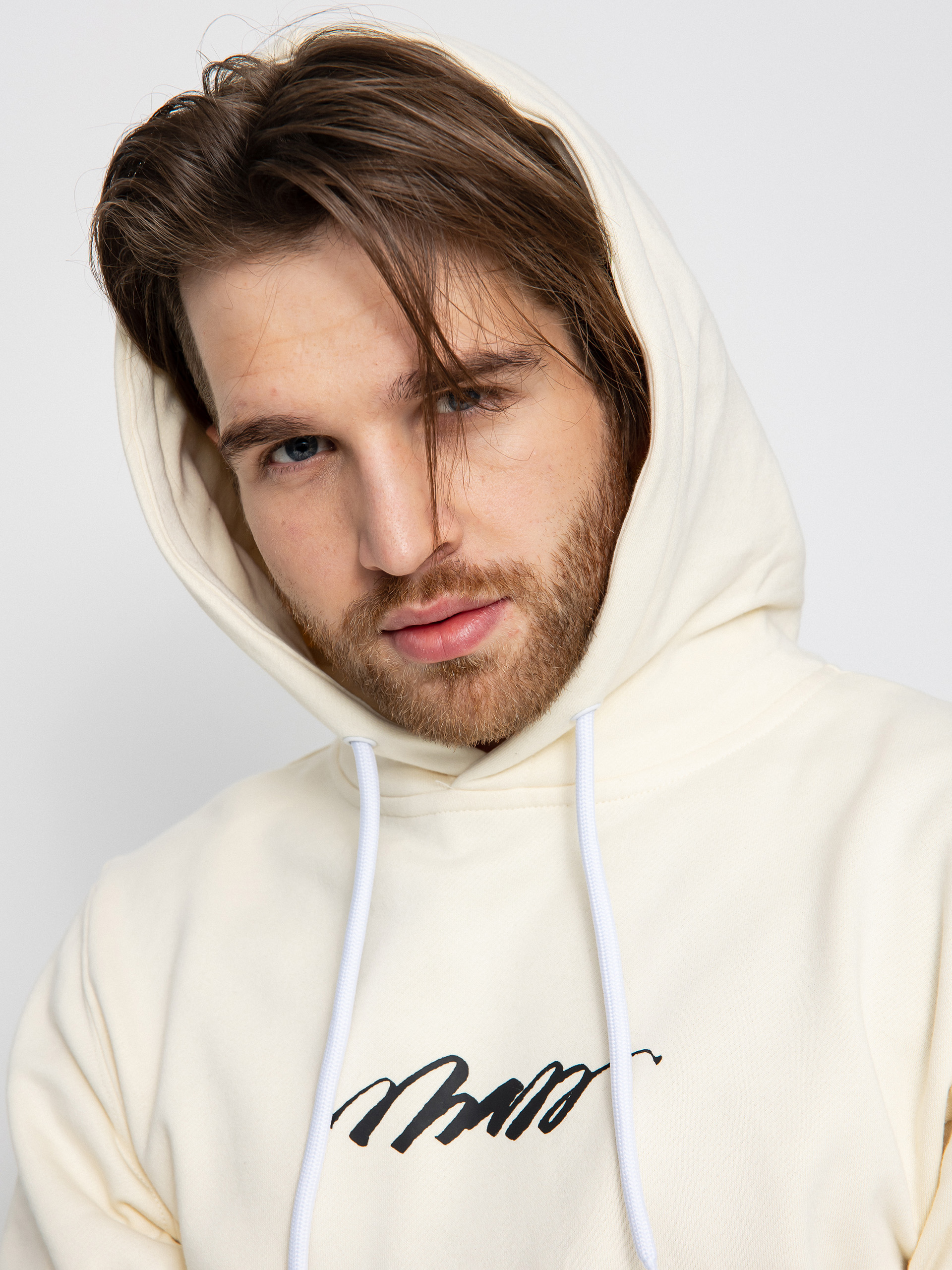 MassDnm Say My Name HD Kapucnis pulóver (off white)