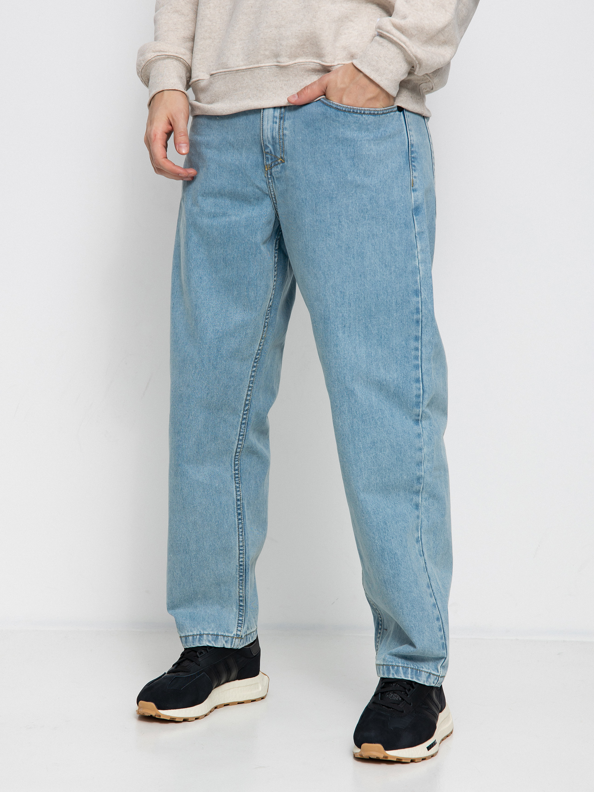 MassDnm Ignite Jeans Baggi Fit Kisnadrág (light blue)