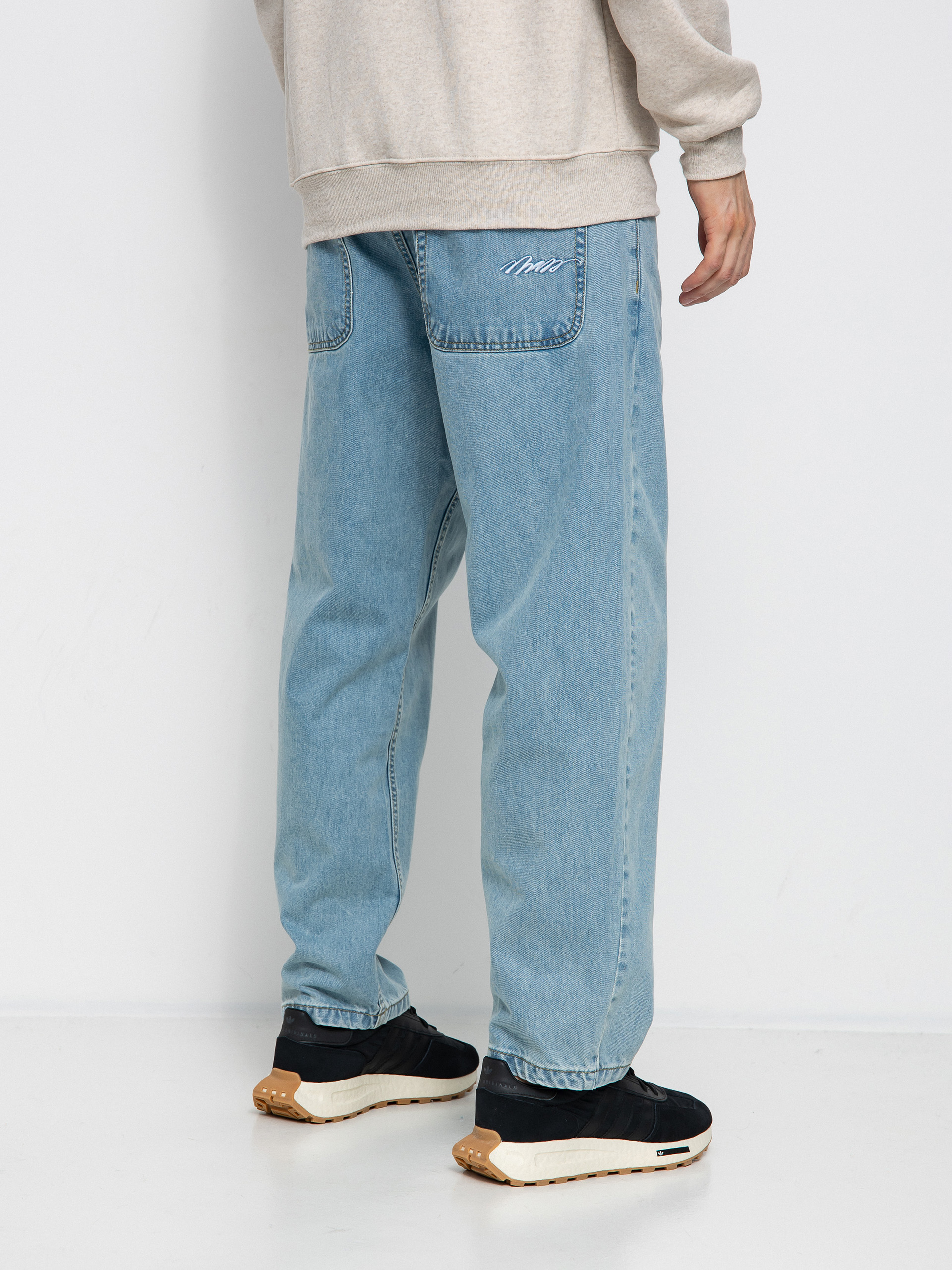 MassDnm Ignite Jeans Baggi Fit Kisnadrág (light blue)
