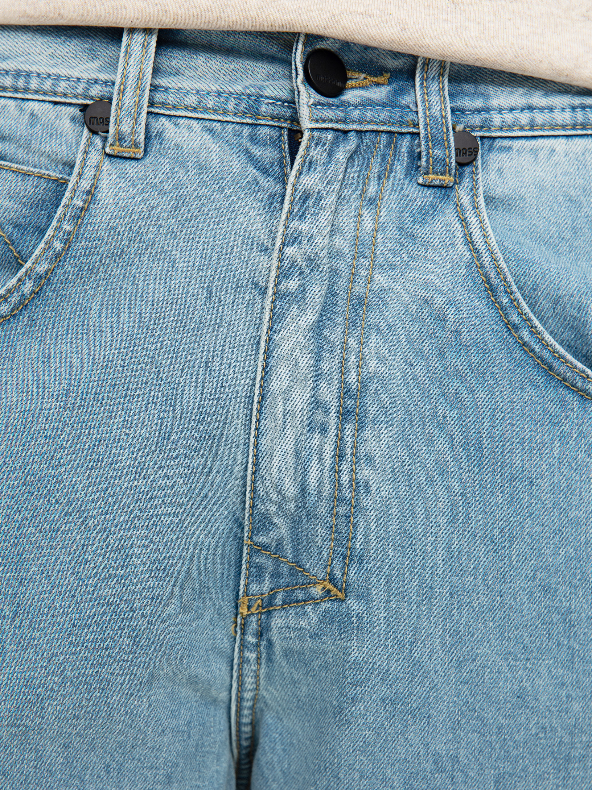 MassDnm Ignite Jeans Baggi Fit Kisnadrág (light blue)