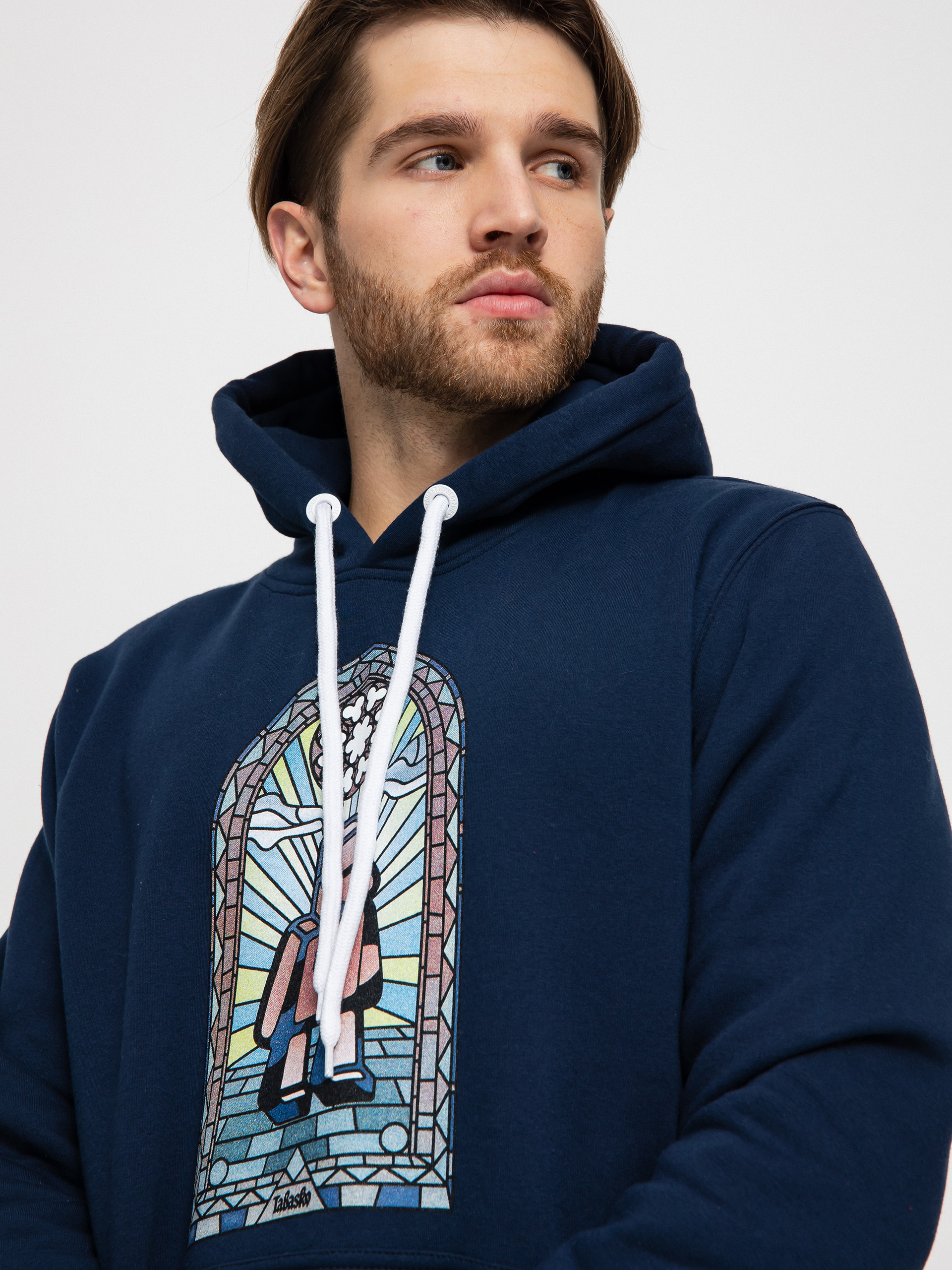 Tabasko Stainede Glass HD Kapucnis pulóver (navy)