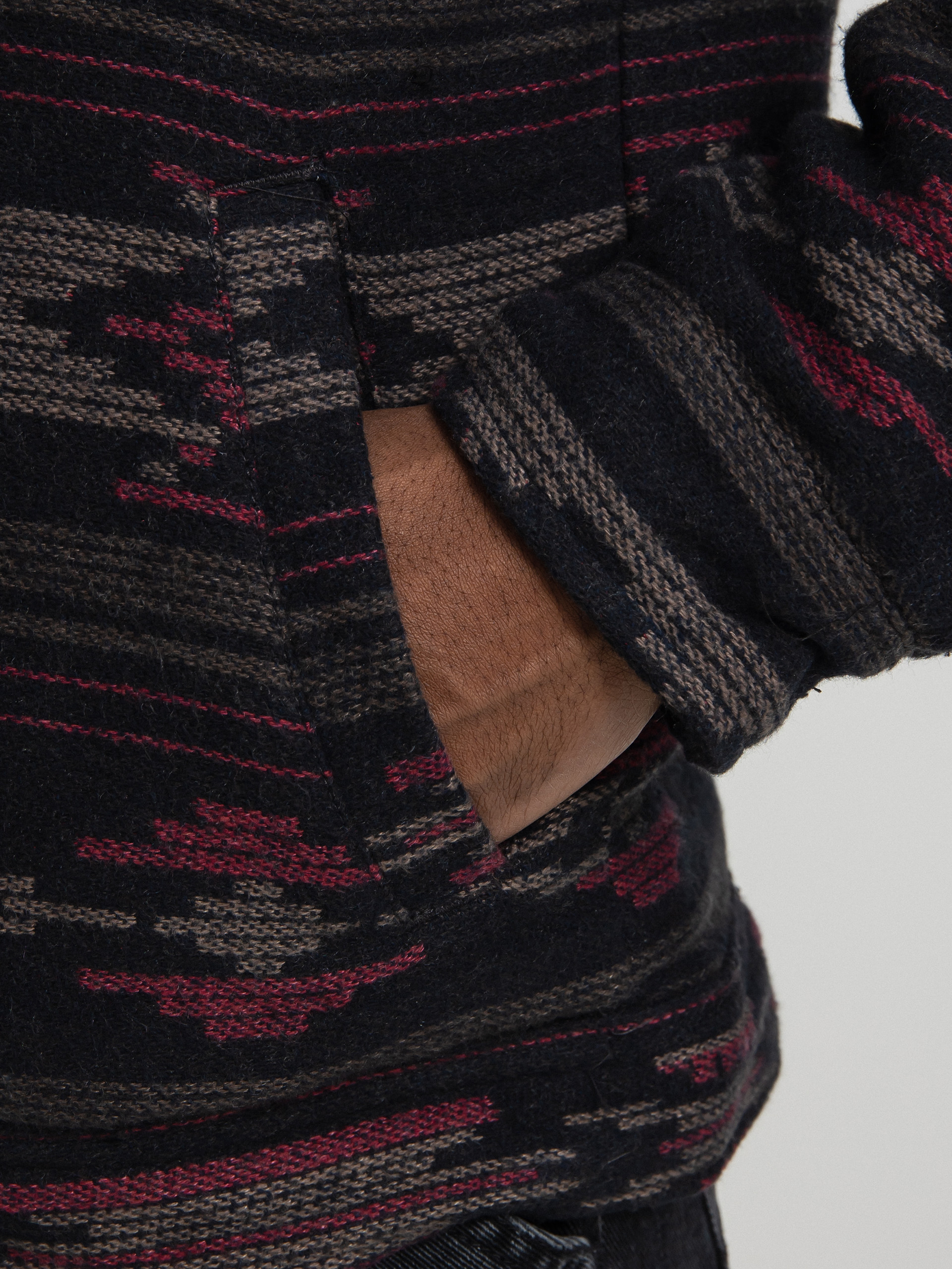 Billabong Barlow Sherpa Cord Dzseki (navy)