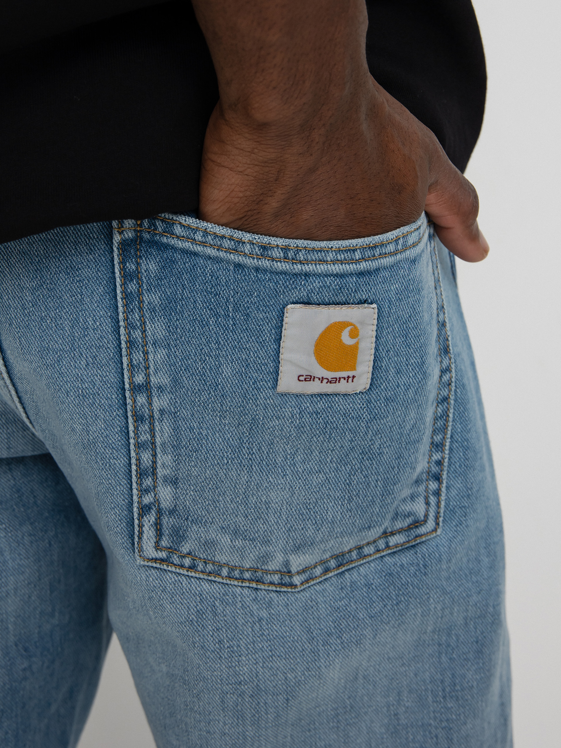 Carhartt WIP Newel Kisnadrág (blue)