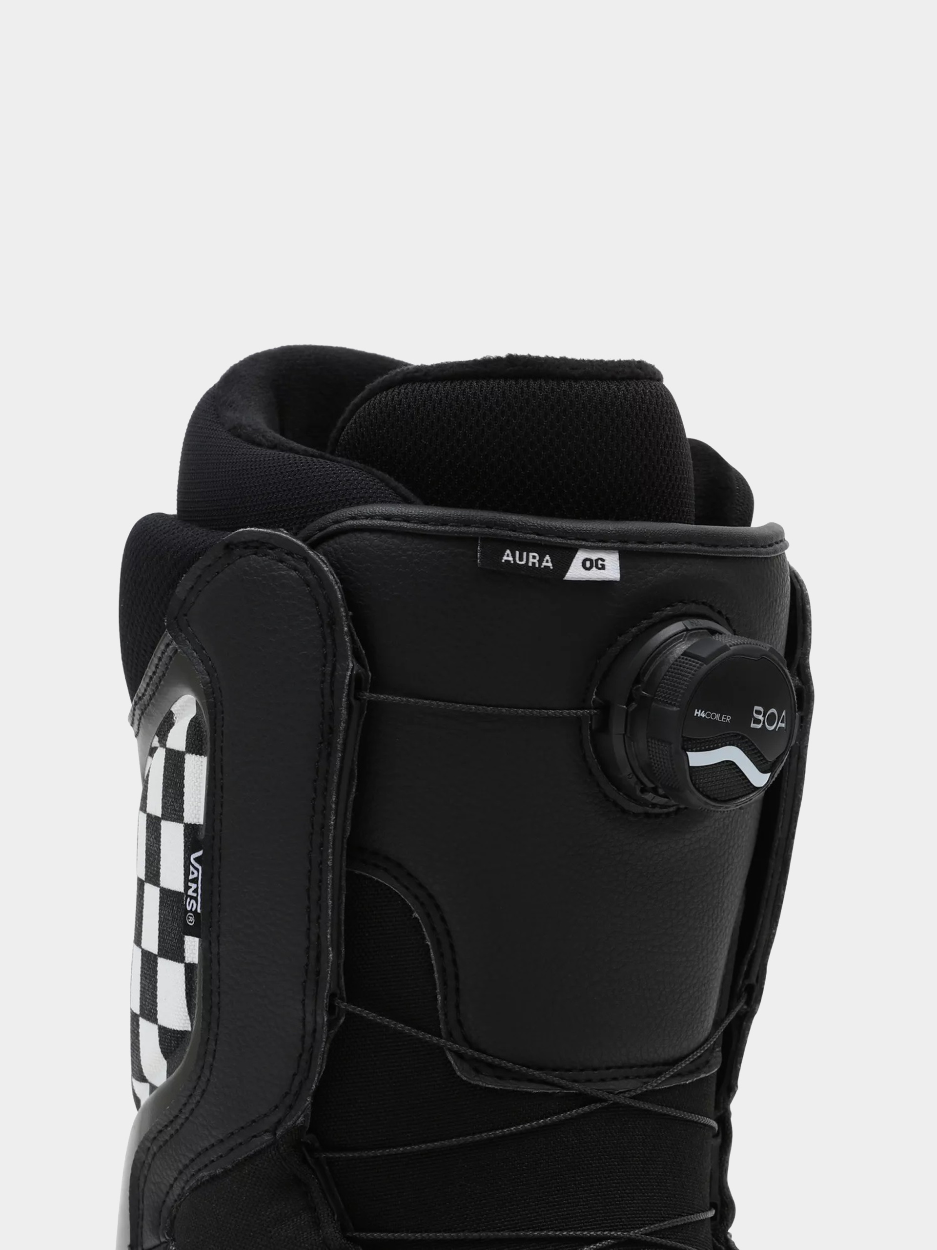 Férfi Vans Aura Og Snowboard cipők (checkerboard black/gum)