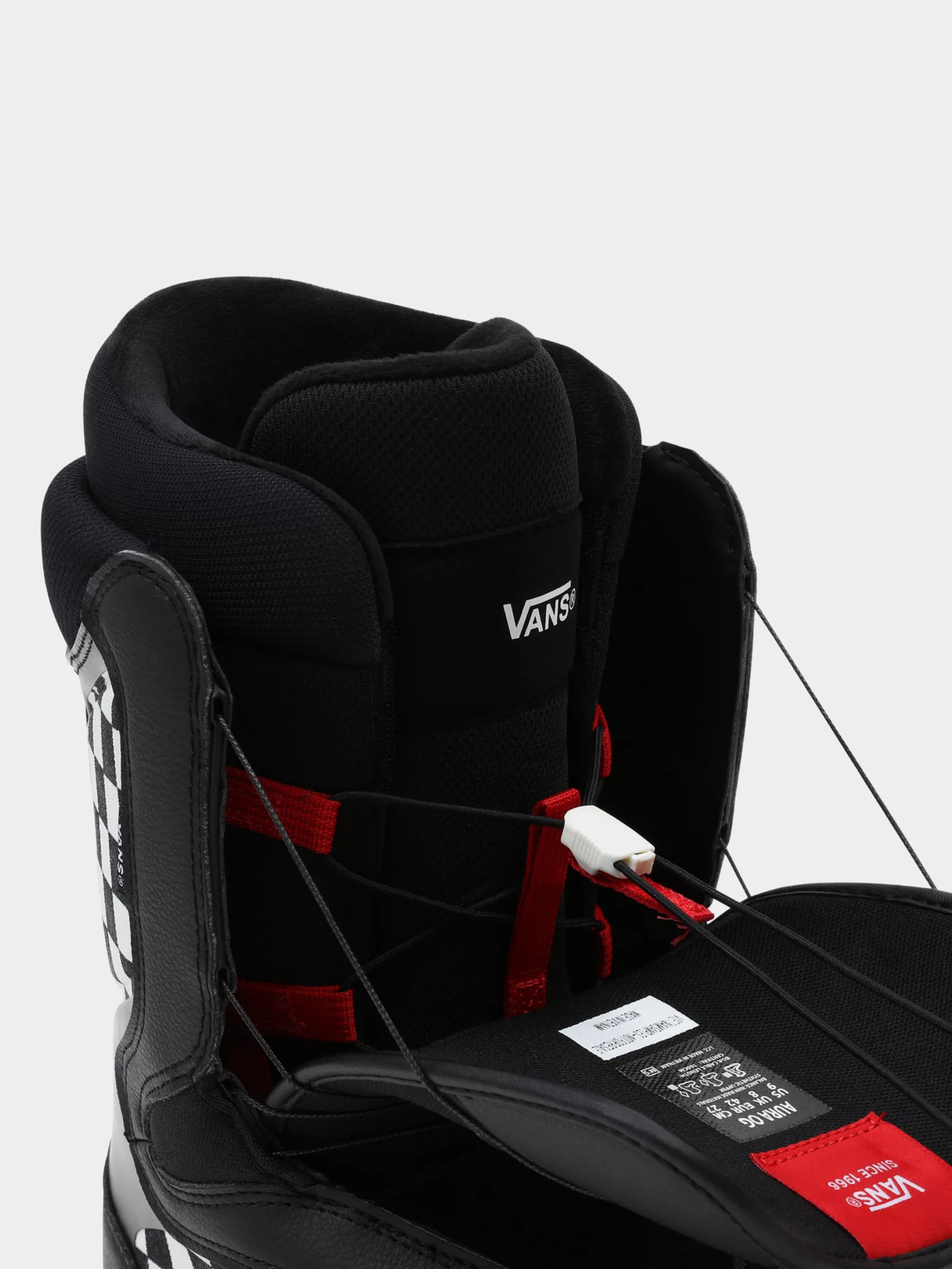 Férfi Vans Aura Og Snowboard cipők (checkerboard black/gum)