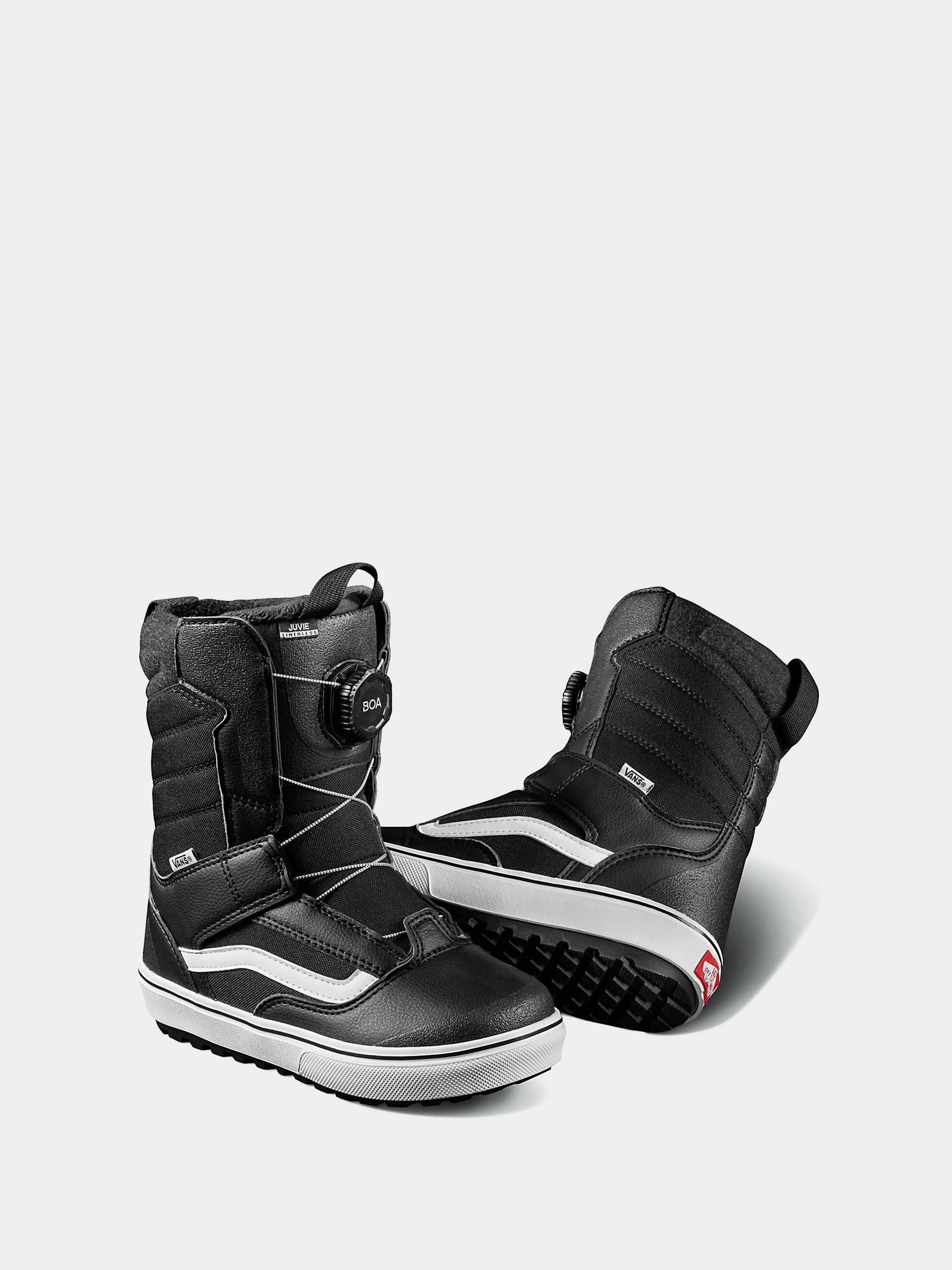Vans Juvie Linerless JR Snowboard cipők (black/white)