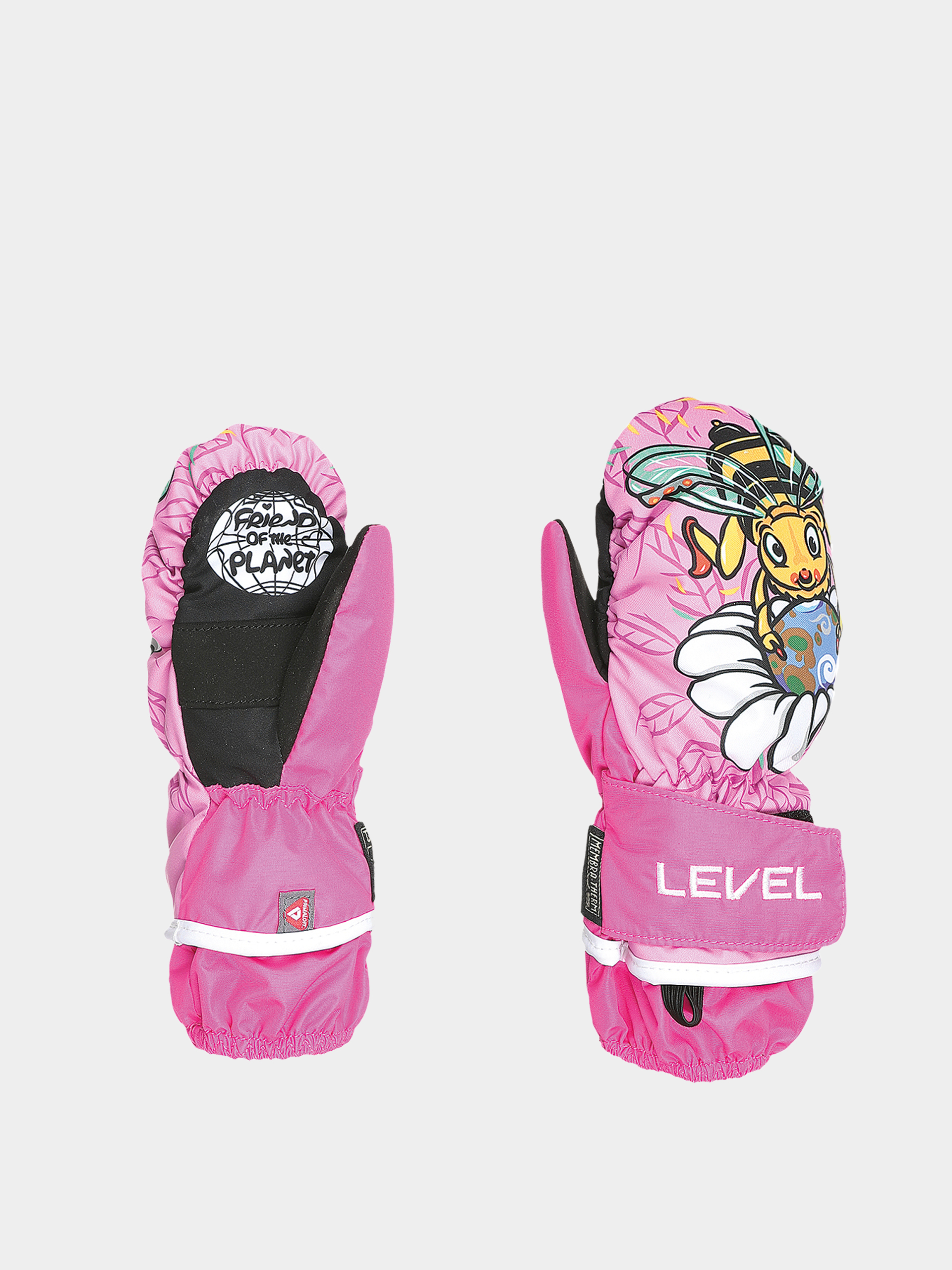 Level Animal Rec JR Kesztyu0171 (pink)