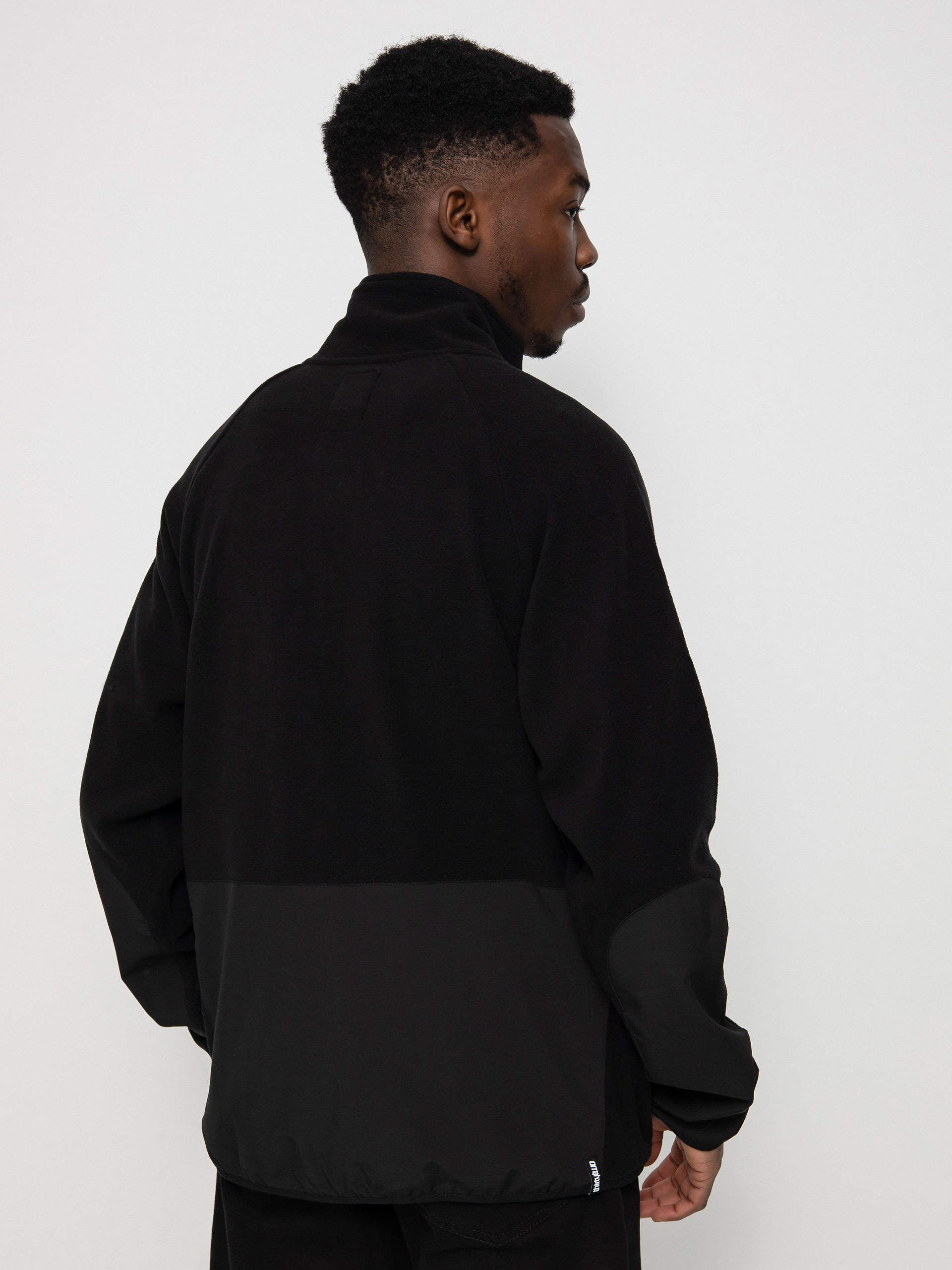 Férfi ThirtyTwo Rest Stop Anorak HD Thermo pulóver (black)