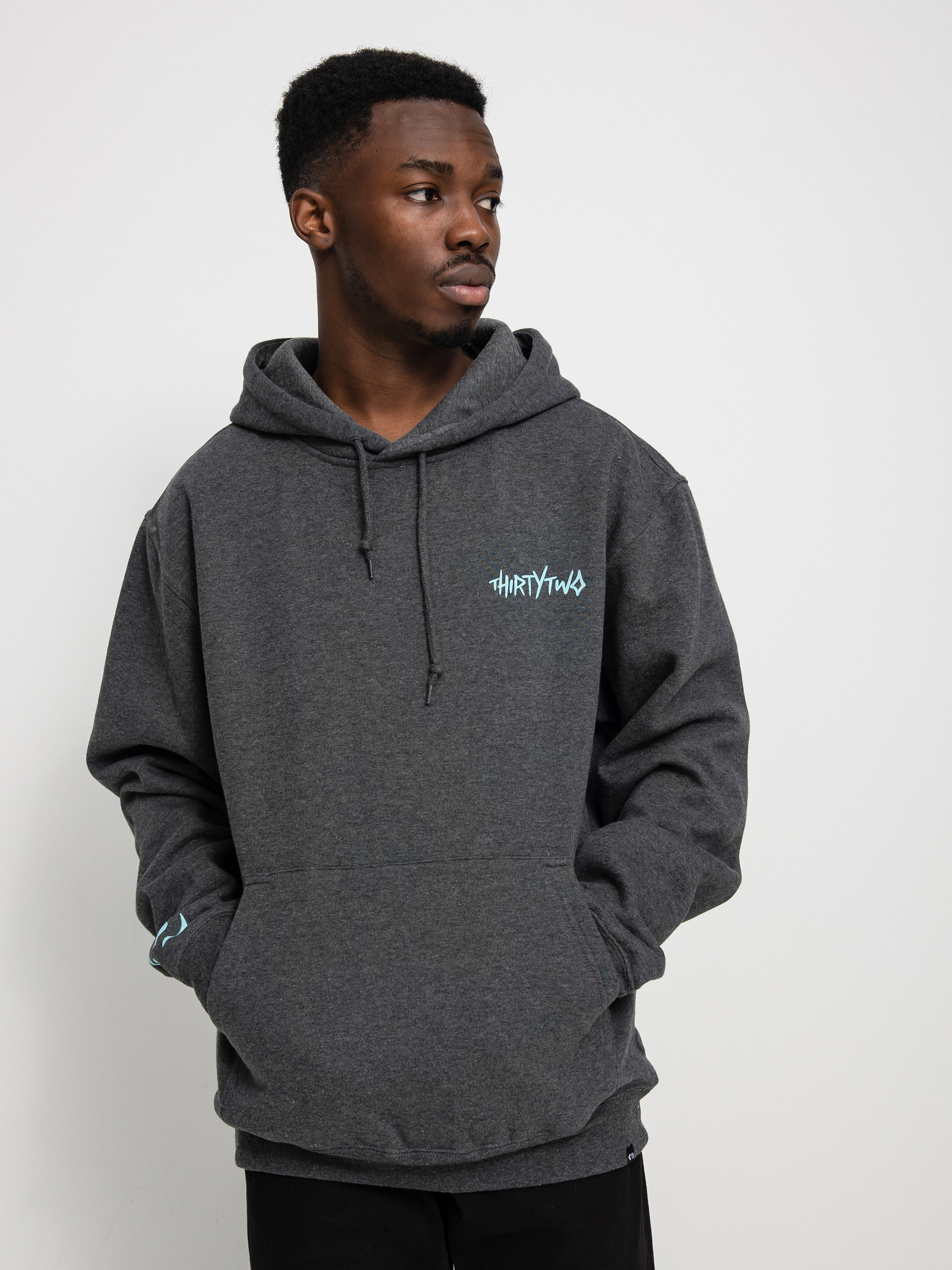 Férfi ThirtyTwo Rp Art HD Thermo pulóver (charcoal heather)