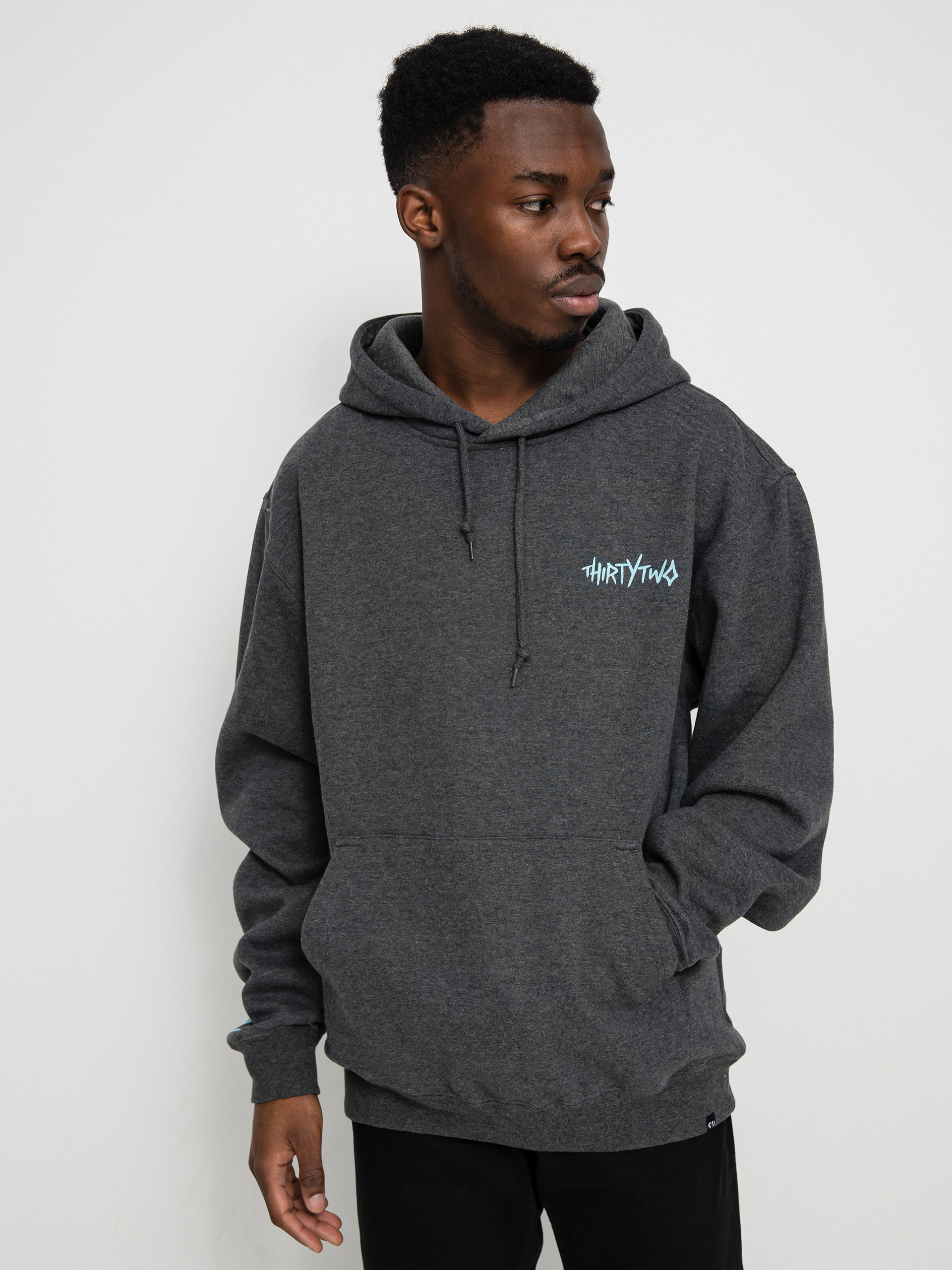 Férfi ThirtyTwo Rp Art HD Thermo pulóver (charcoal heather)