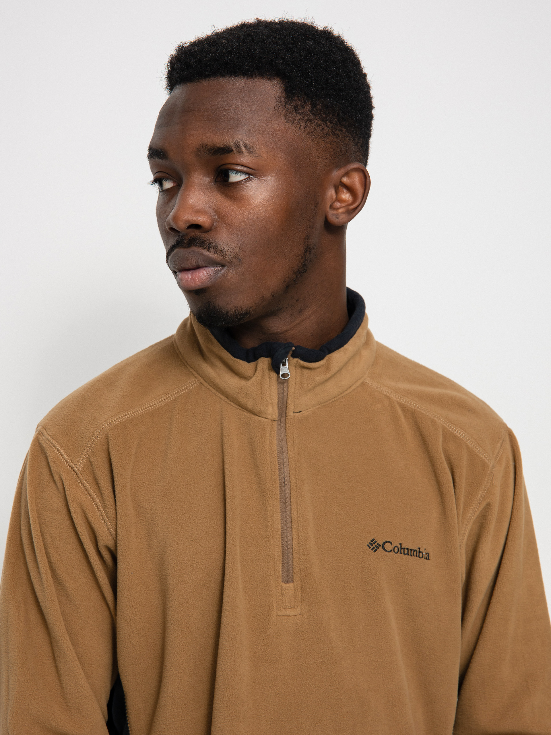 Férfi Columbia Klamath Range II Half Zip Polár pulóver (delta black)