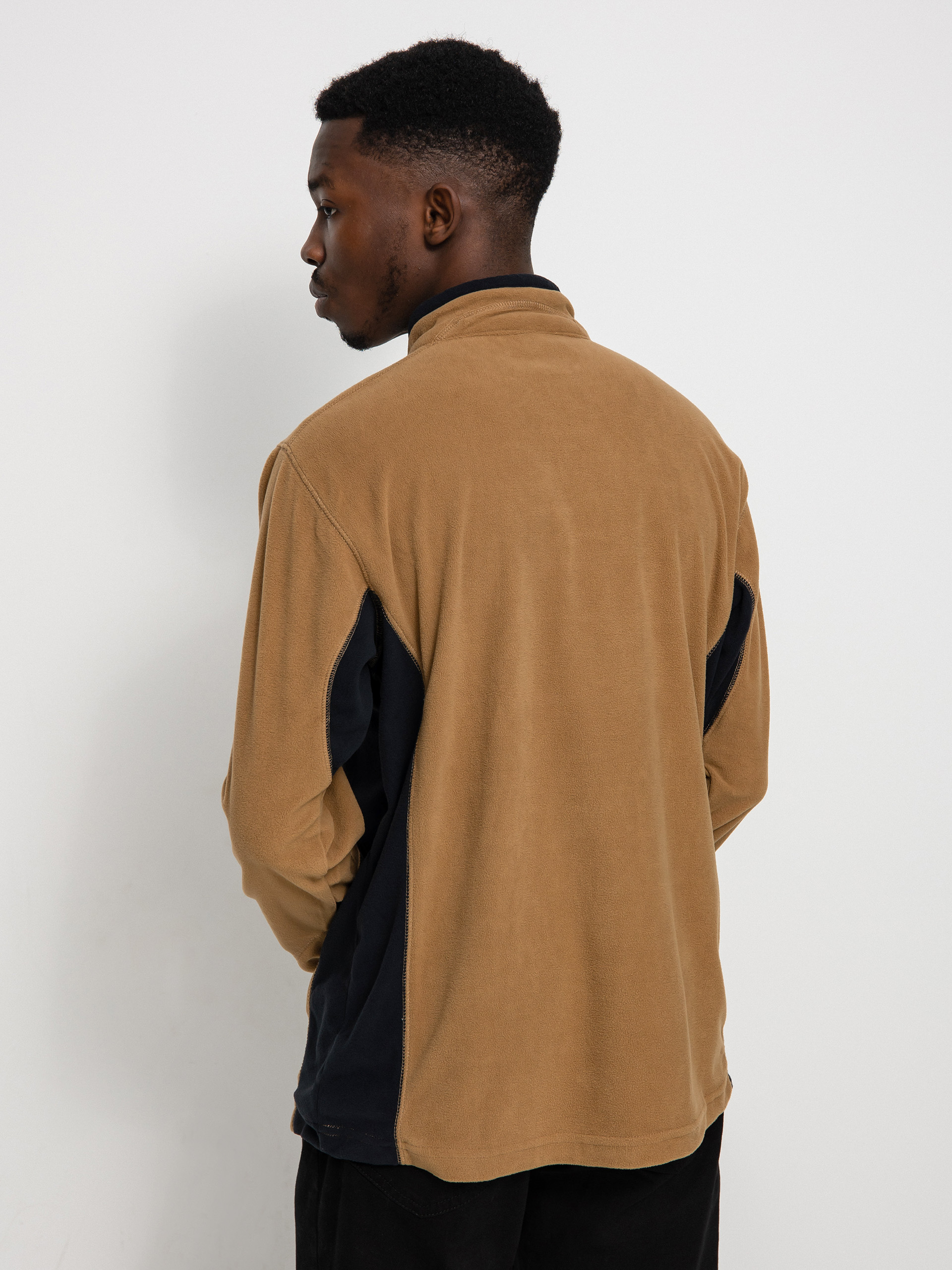 Férfi Columbia Klamath Range II Half Zip Polár pulóver (delta black)