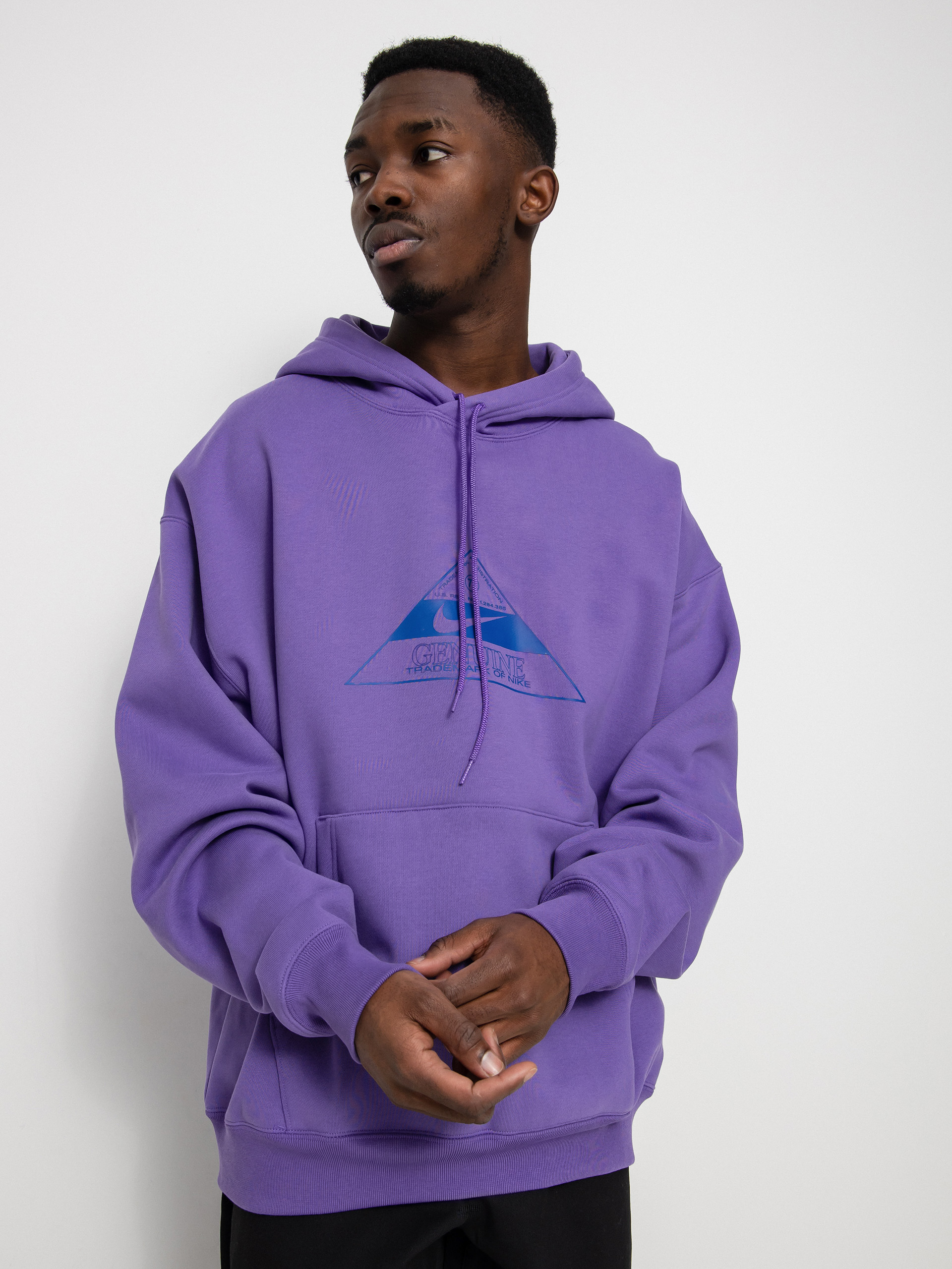 Nike SB Gen Trdmrk Logo 2 HD Kapucnis pulóver (action grape/game royal)