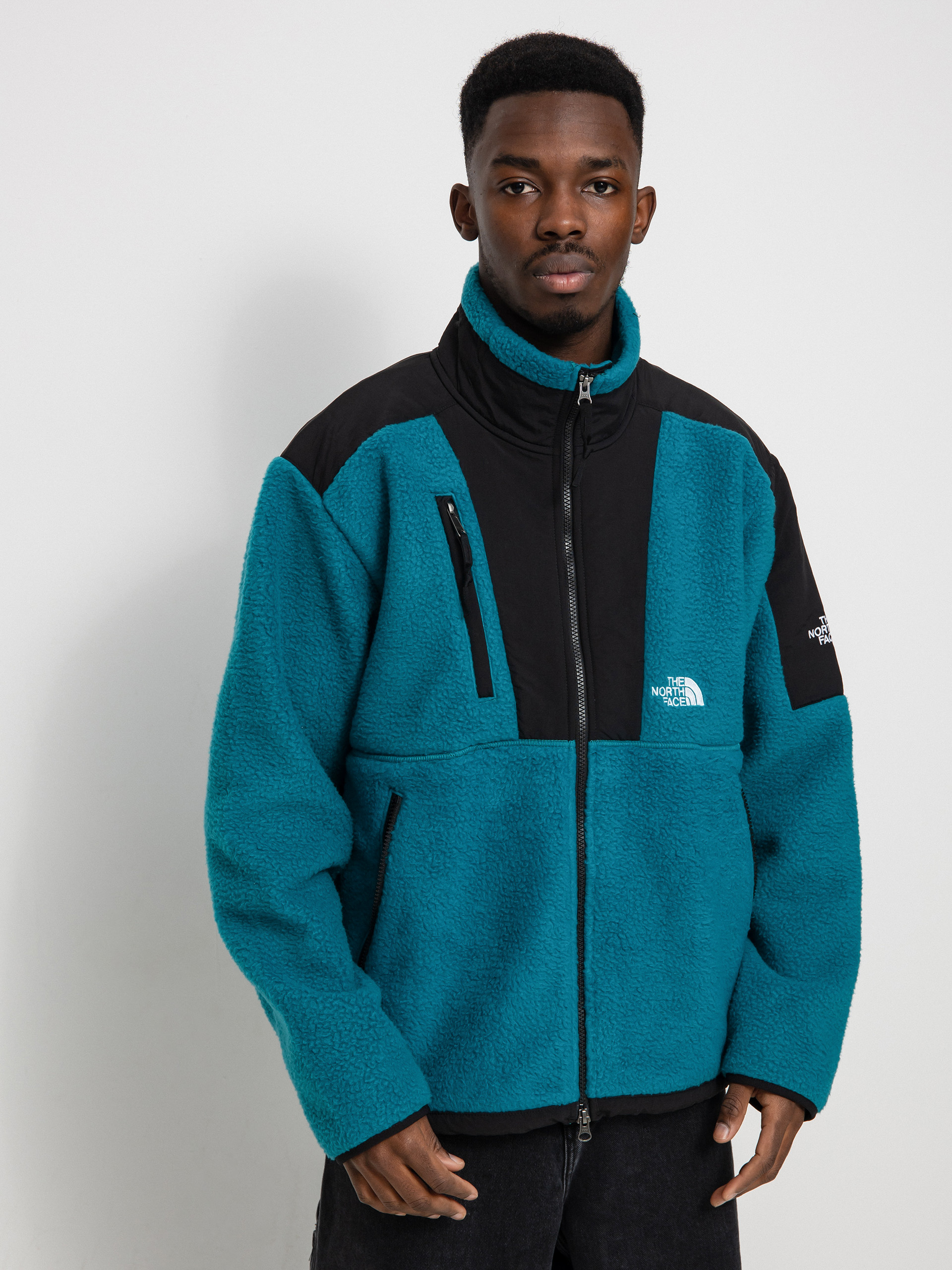 Férfi The North Face 94 Sherpa Denali Polár pulóver (harbor blue)