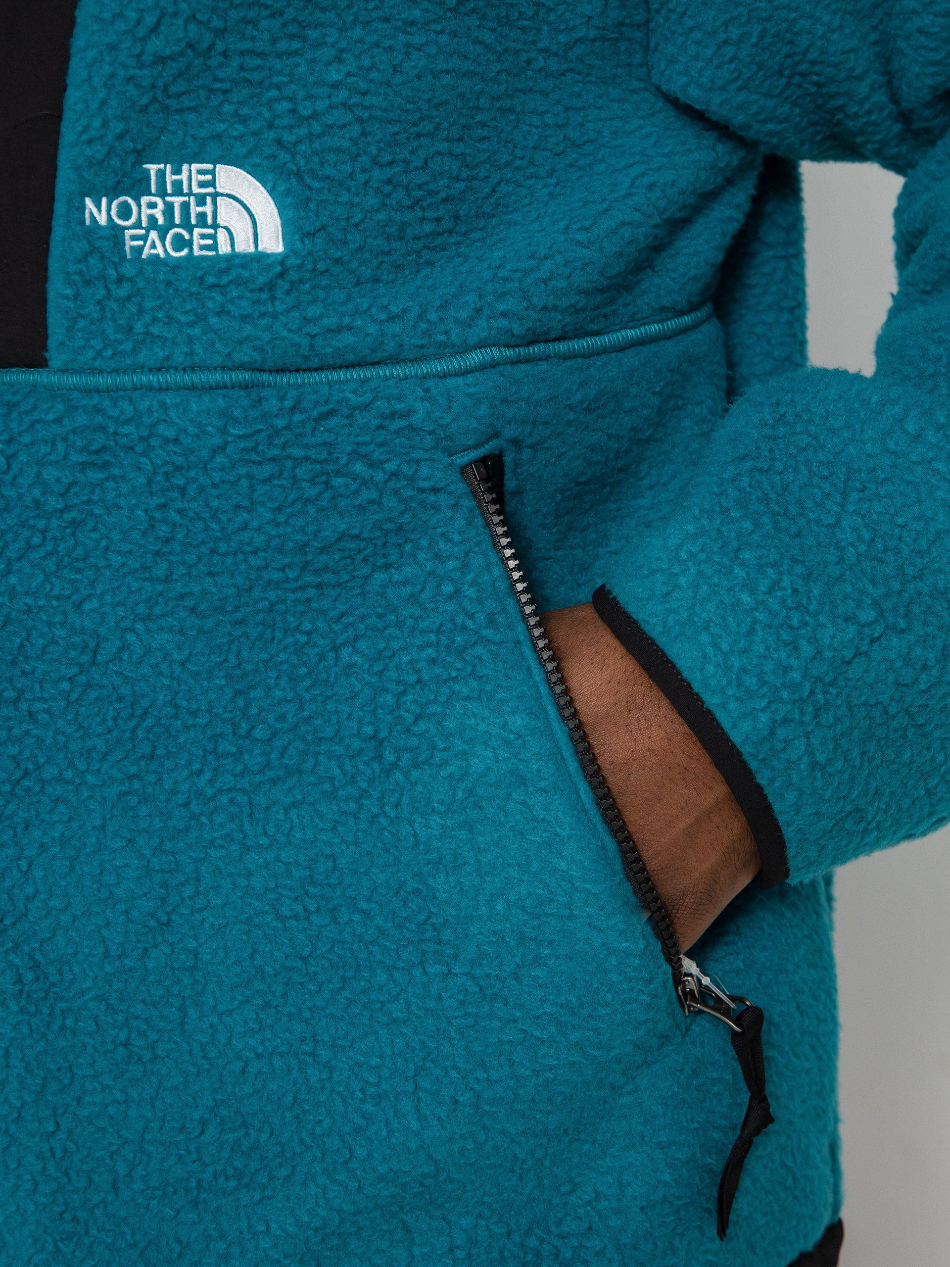 Férfi The North Face 94 Sherpa Denali Polár pulóver (harbor blue)